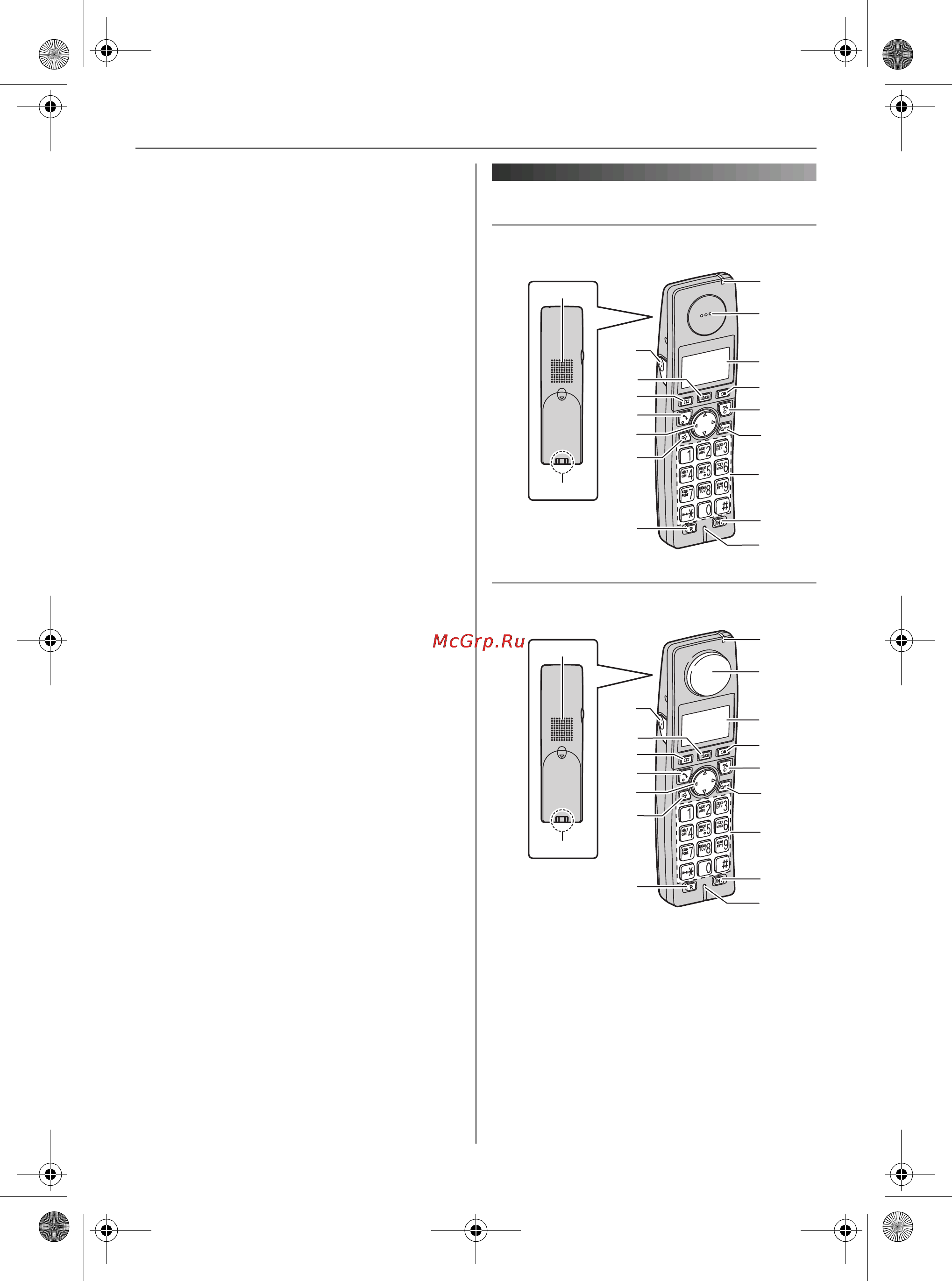 Panasonic KX-TG7155RU [9/40] Î²ãàíû óï²àâëåíèø