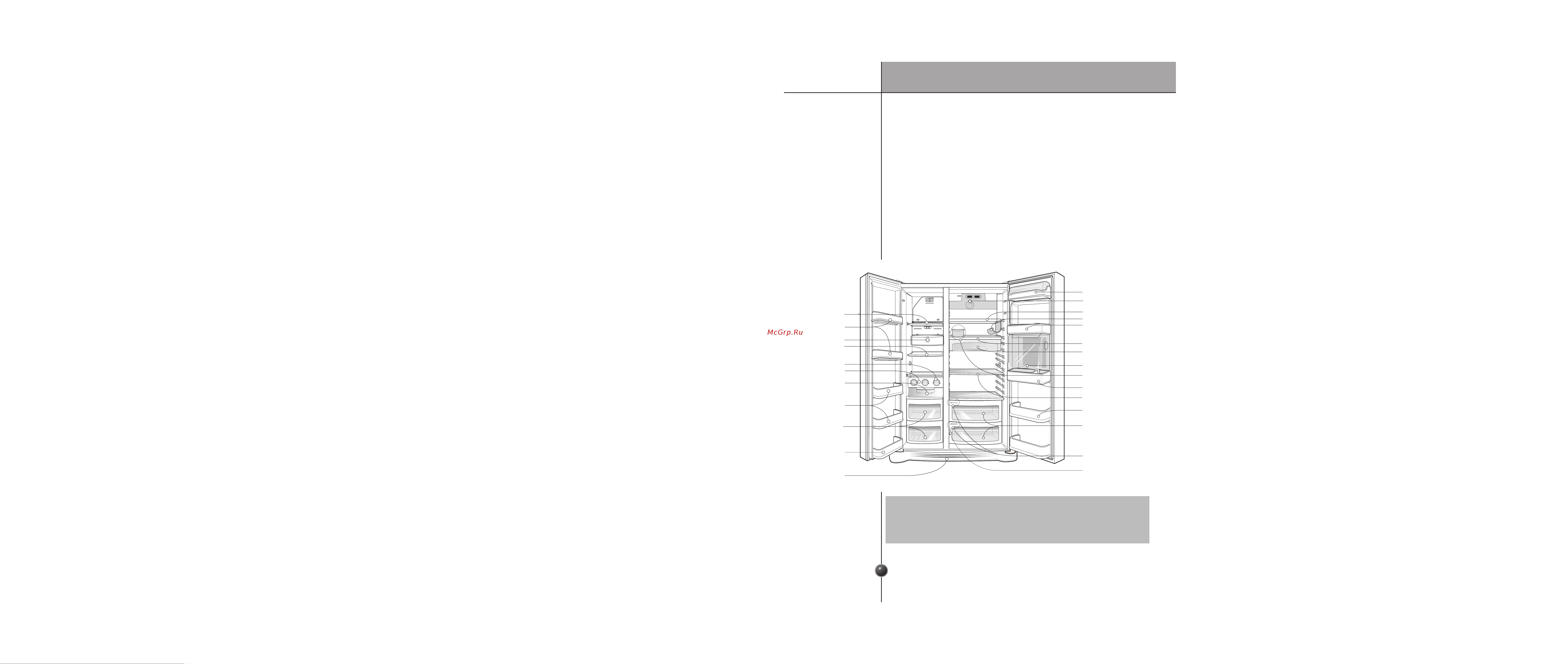 LG GR-C207WTQA [4/21] Основные части холодильника