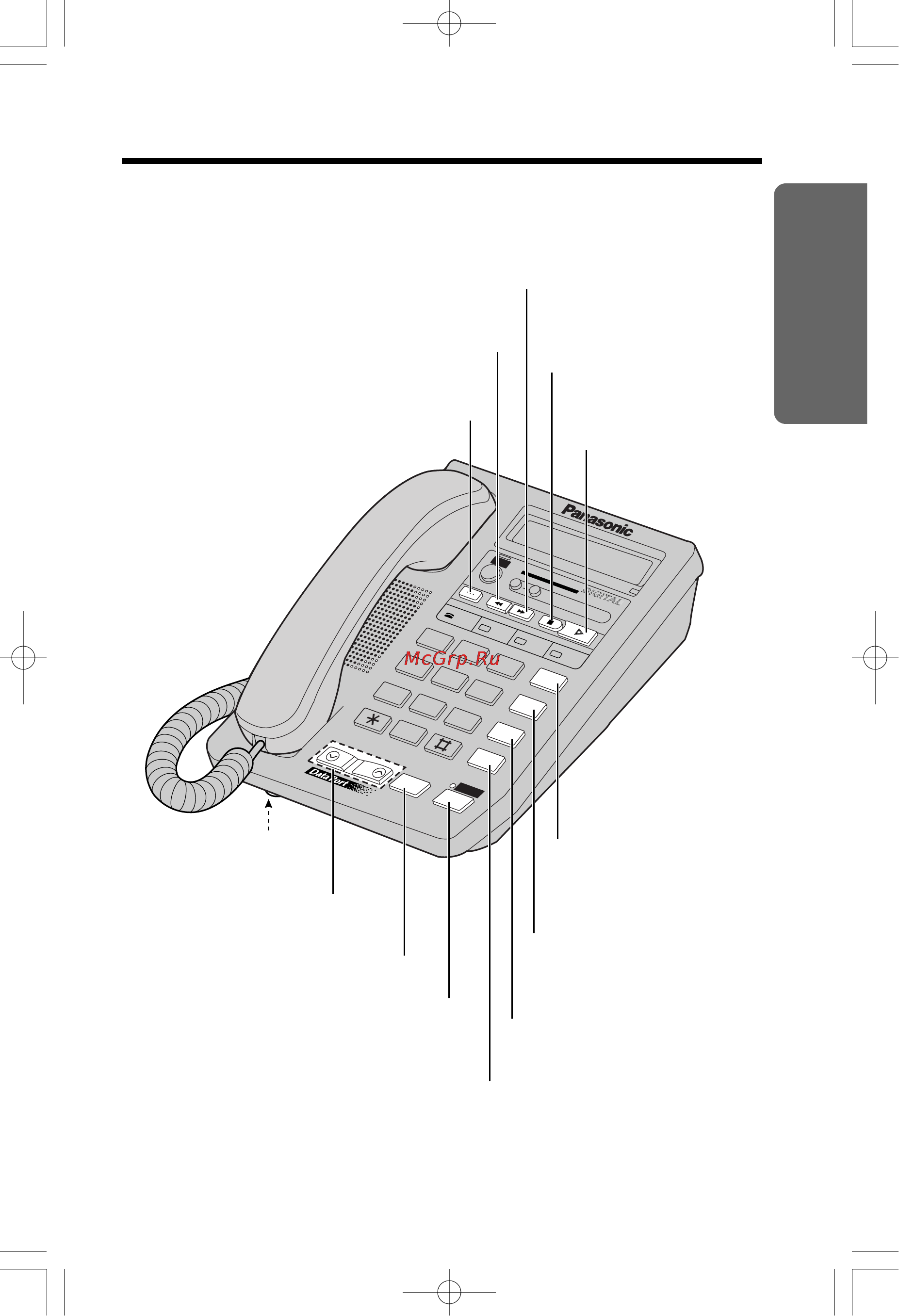 Panasonic KX-TMS32RUW Инструкция по эксплуатации онлайн [7/52] 53191