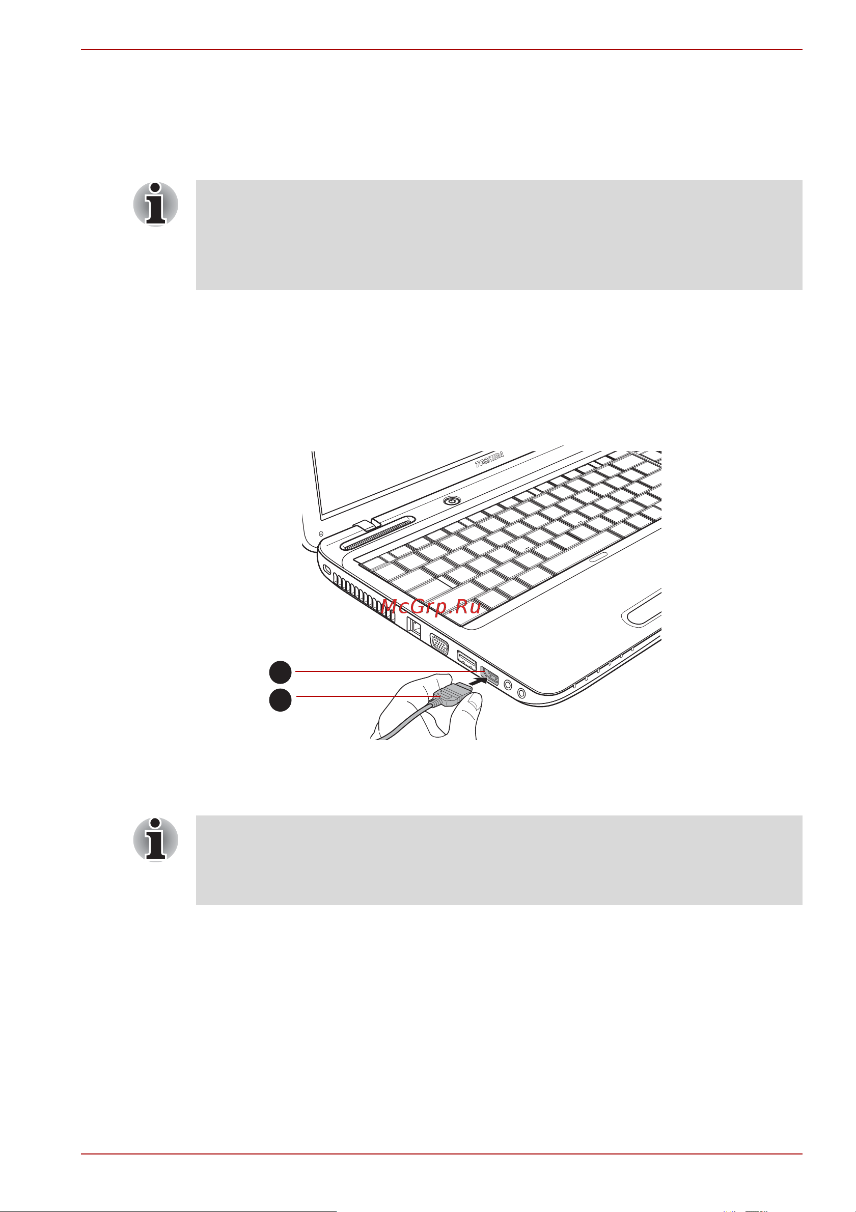 Toshiba Satellite L755-16Q [75/205] Подключение к порту выхода hdmi