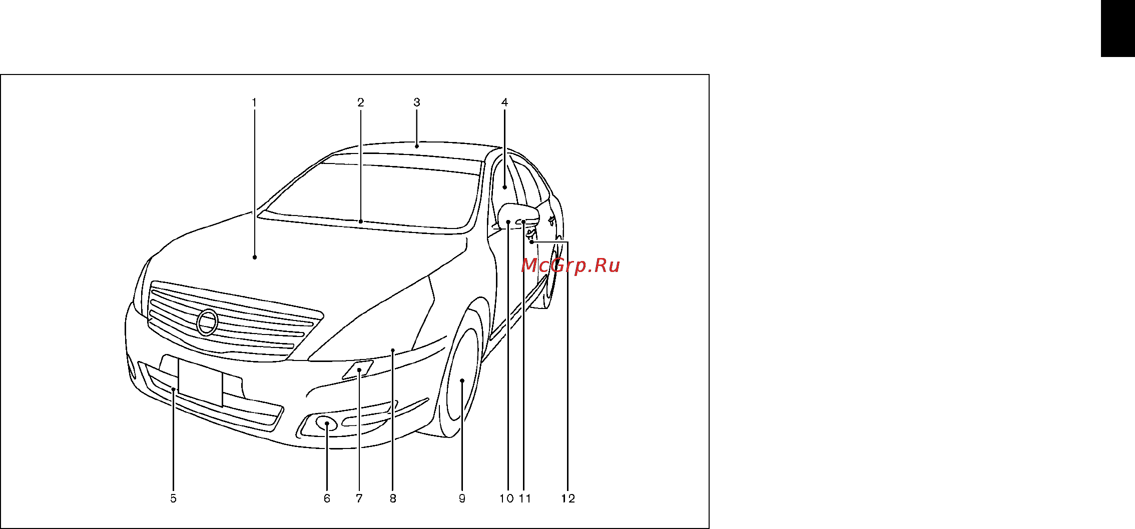 Nissan Teana [9/335] Вид автомобиля спереди