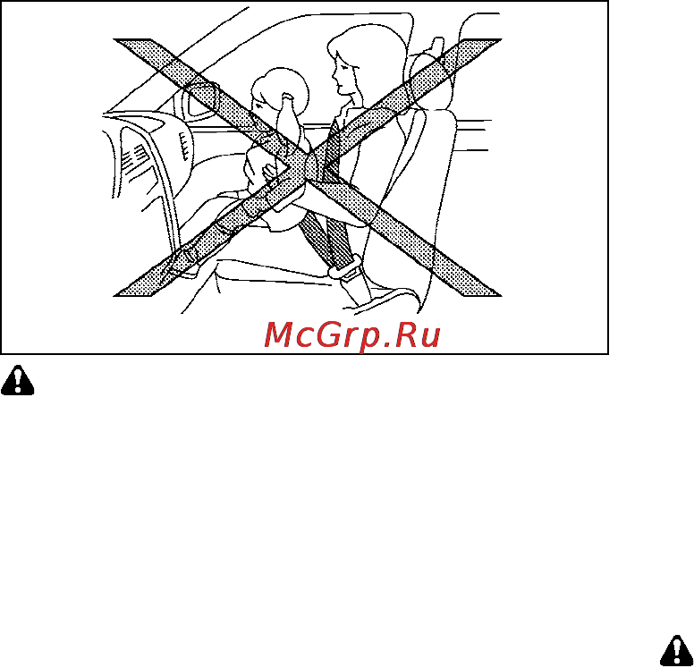 Nissan Tiida [28/221] Меры предосторожности при использовании детских удерживающих систем