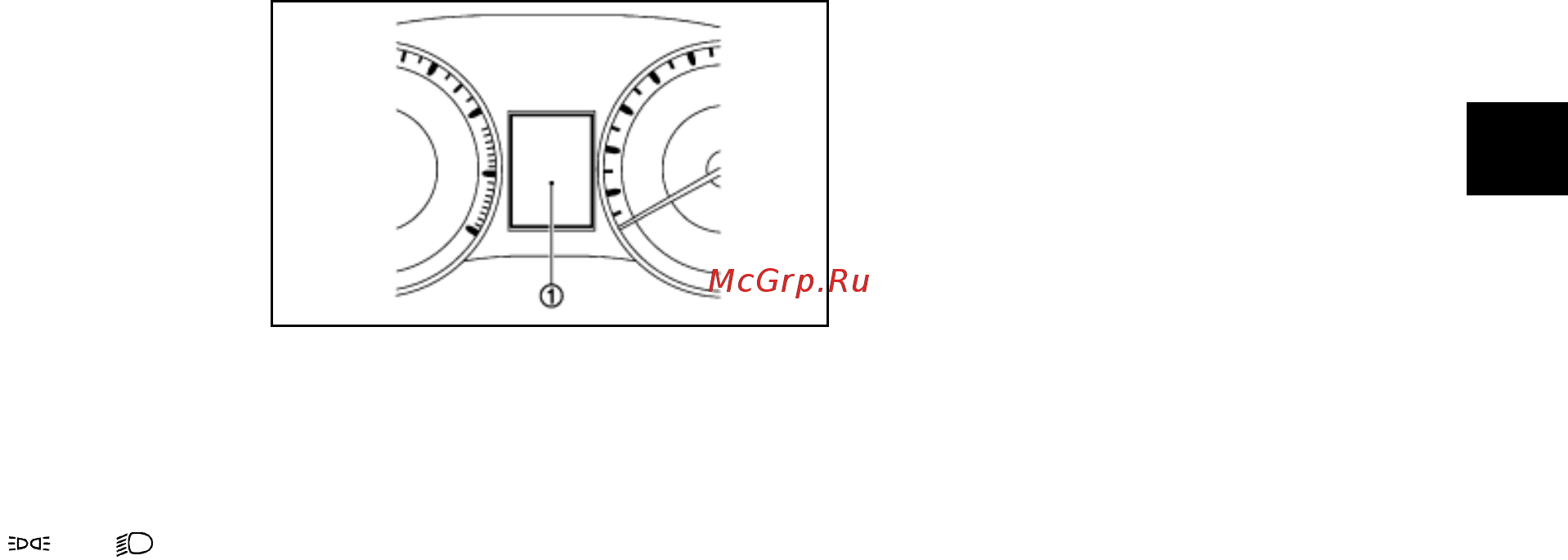 Nissan PATROL [65/344] Матричный жидкокристаллический дисплей