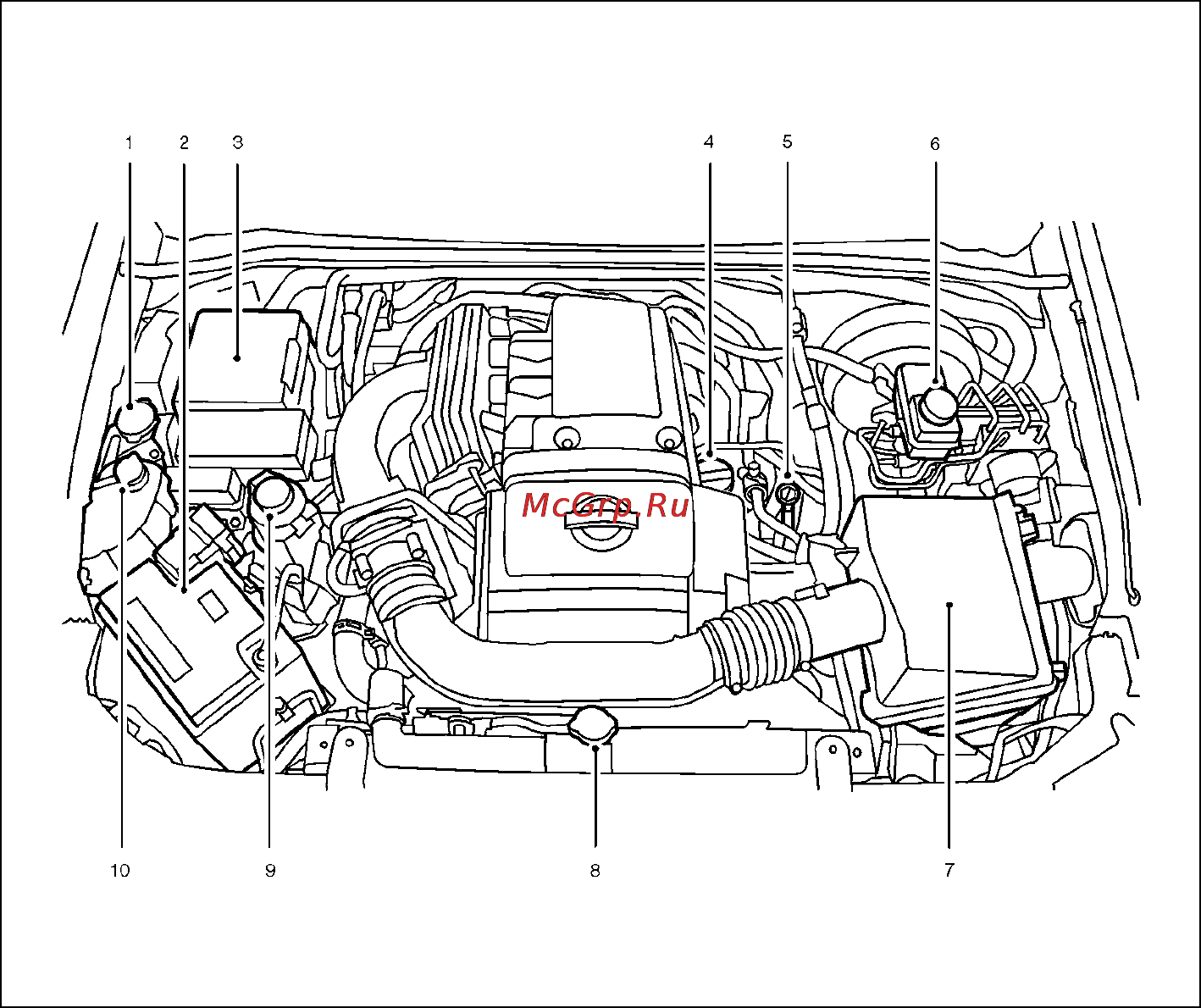 Nissan Pathfinder [16/300] Двигатель vq40de модели с левосторонним управлением