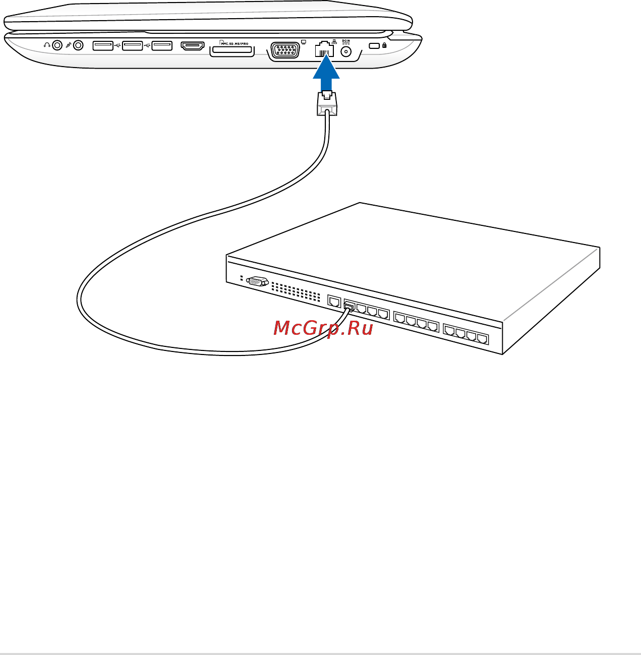 Asus K73TK [67/116] Усукана двойка кабел