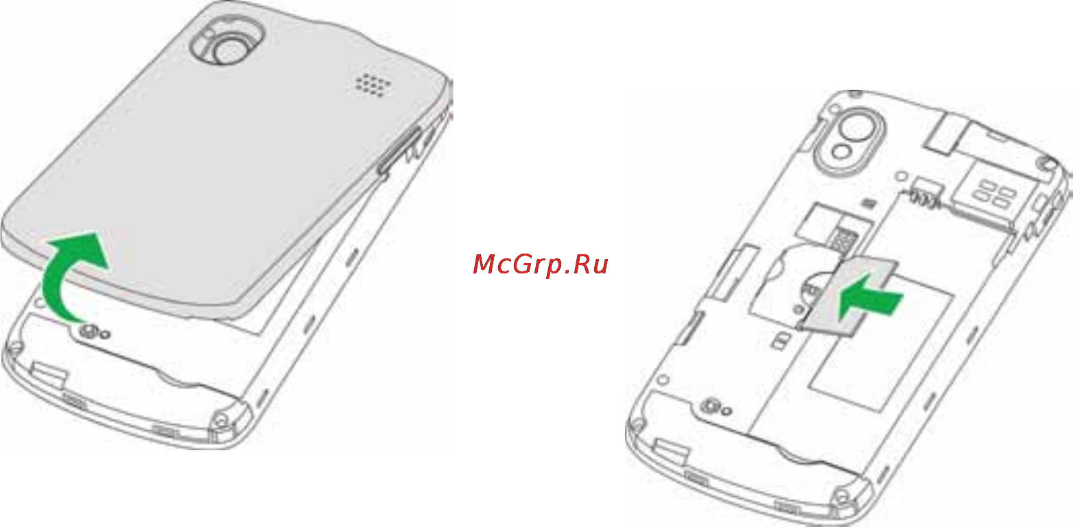 Zte SP-W1(Megafon) [10/14] Перед началом эксплуатации