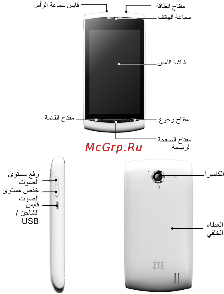 Zte V881(Merlion) Инструкция по эксплуатации онлайн [22/58] 53298