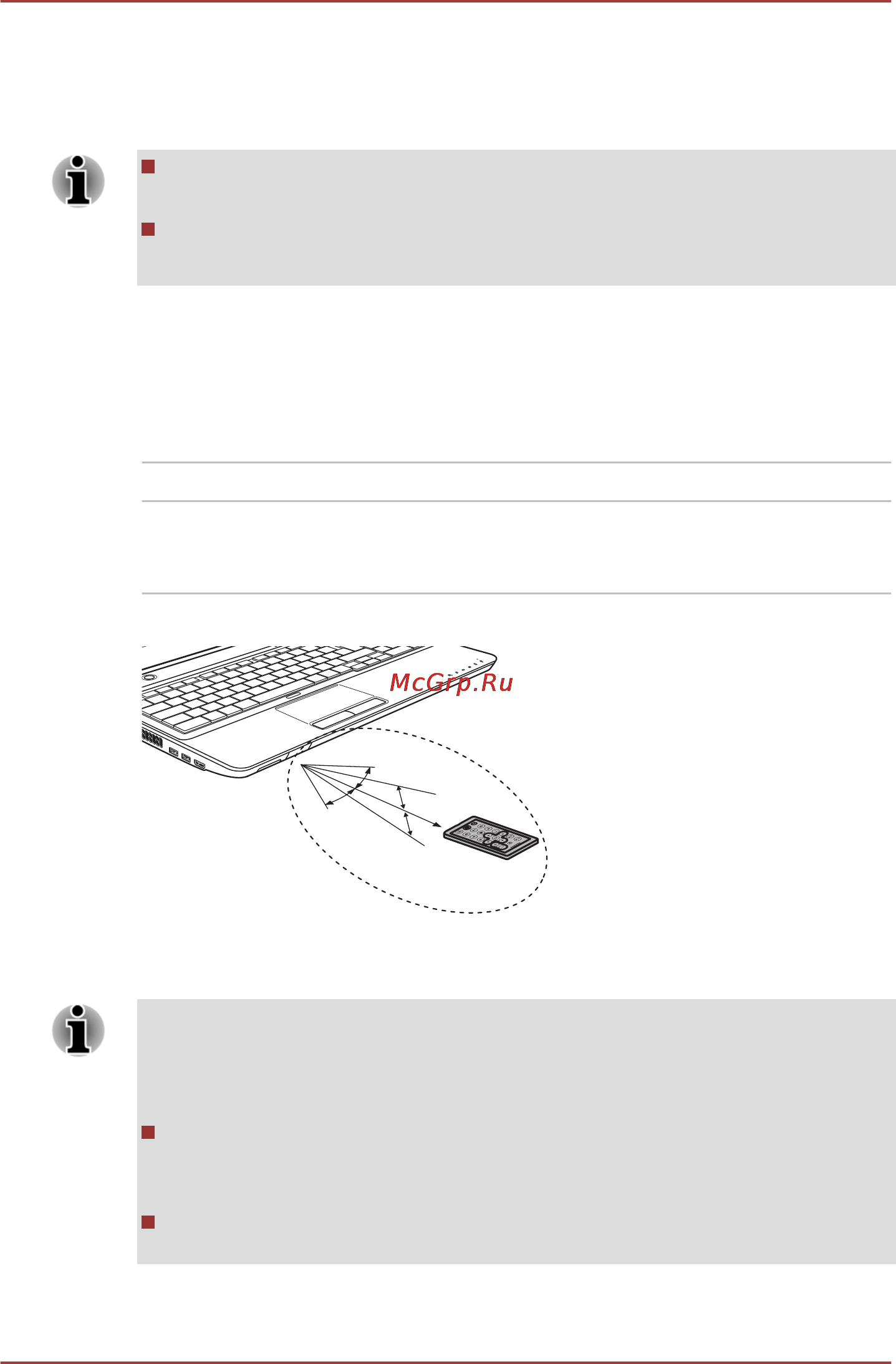 Toshiba Qosmio F750-A1W [50/208] Использование пульта дистанционного управления