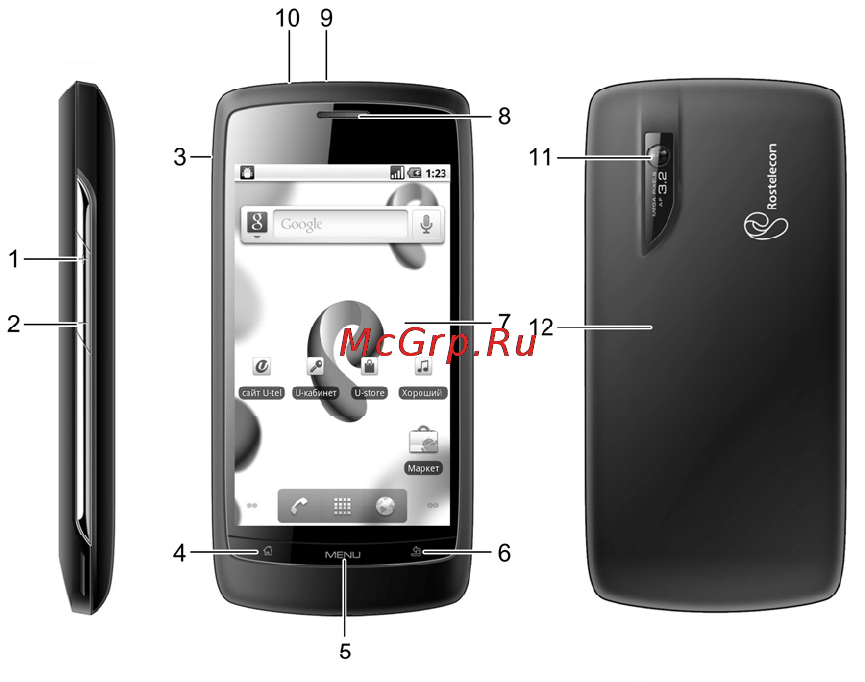 Zte BLADE(ROSTELECOM-URAL) [12/124] Начало работы