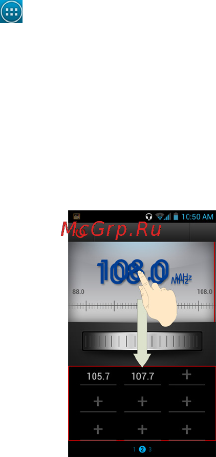 Zte Acqua [137/180] Adding a radio station to favorites