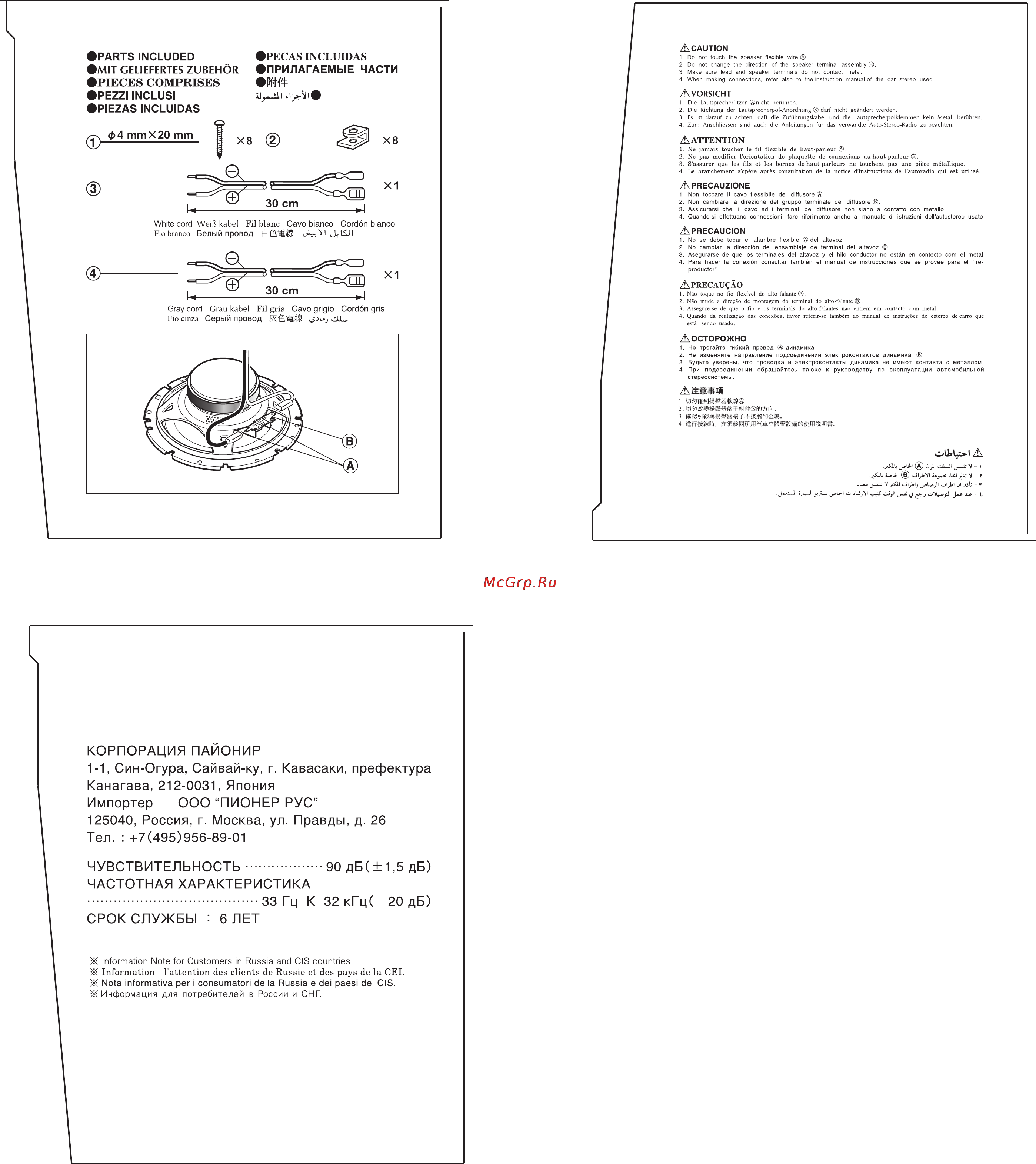 Pioneer TS-A1713I [4/5] Аа я