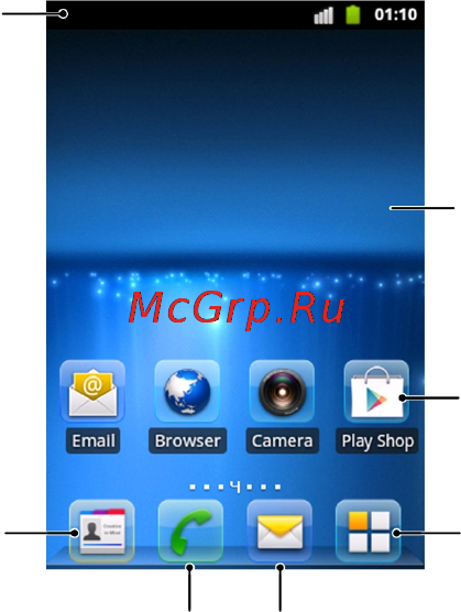 Zte KIS [35/118] Extended home screens
