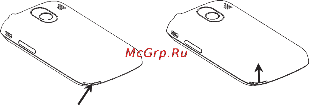 Zte RTK D1(Merlion) [18/142] Установка sim карты карты памяти microsd