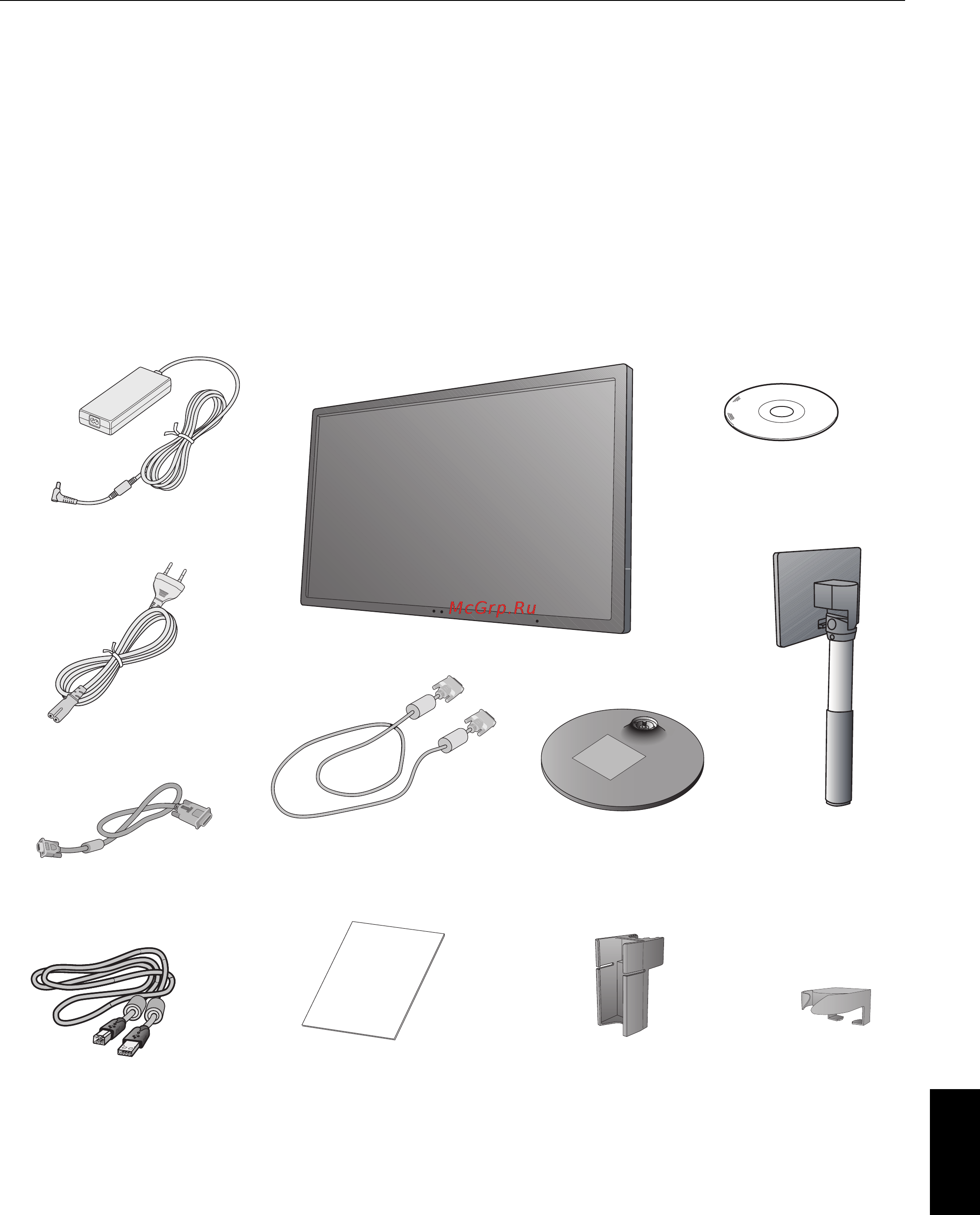 Nec EX231W BK/BK [7/24] Русский
