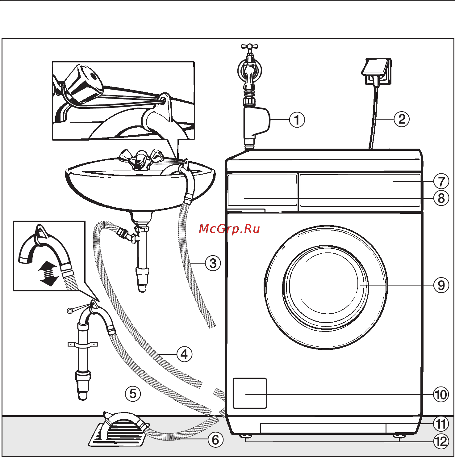 Miele W5963 WPS White [54/80] Âèä ñïåðåäè 54