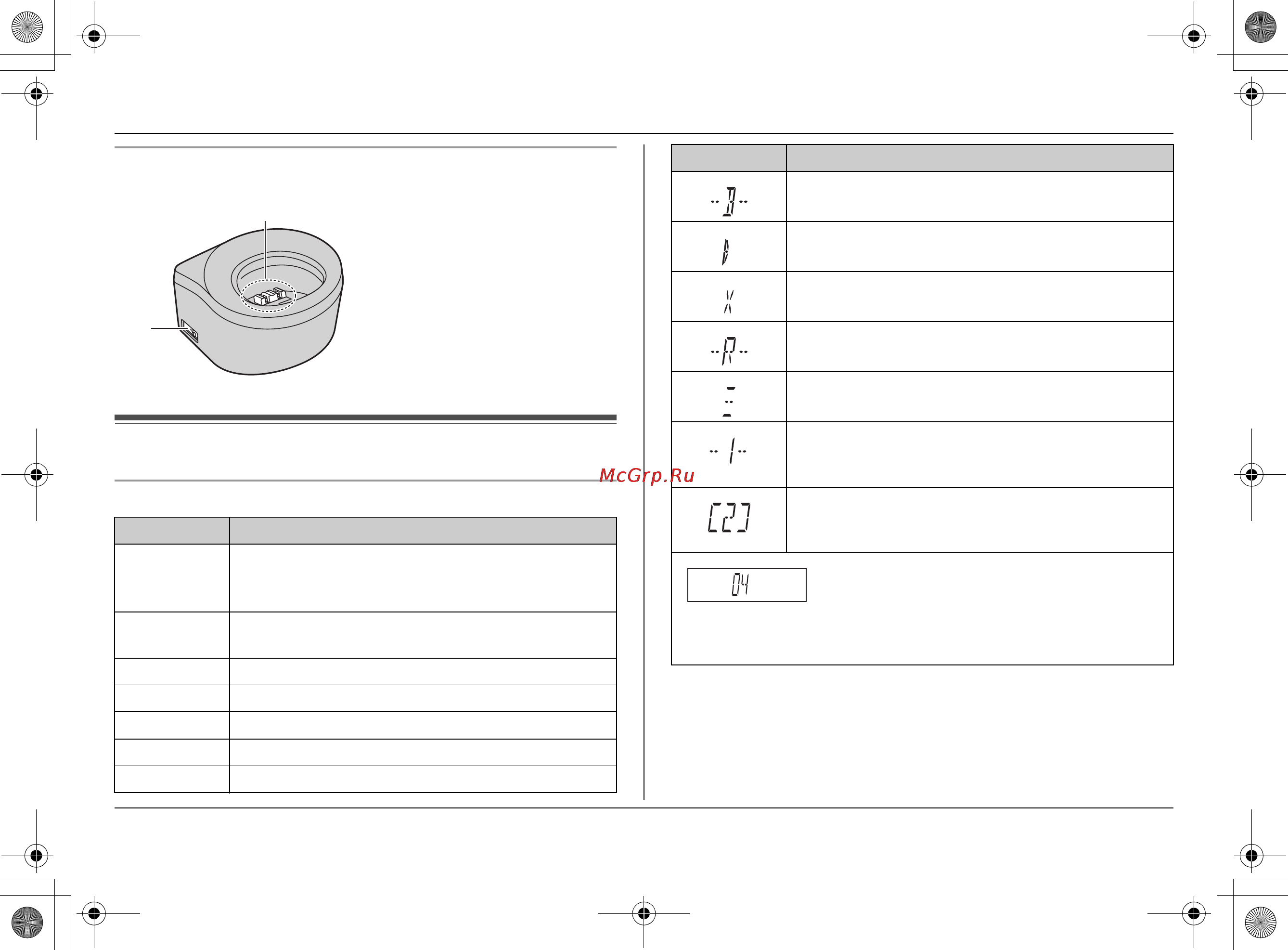 Panasonic KX-TG1314RU [8/28] Дисплей