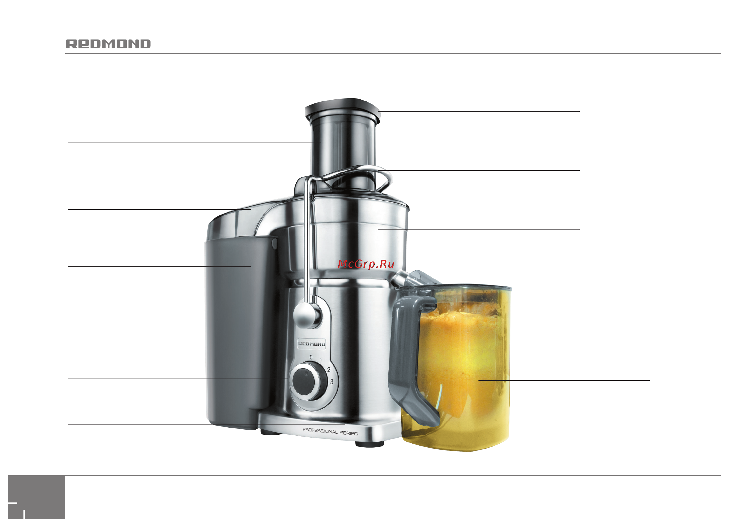 Redmond RJ-M900 [6/28] Устройство модели