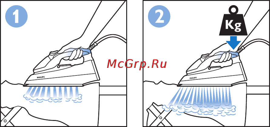 Philips GC 3760/02 Инструкция по эксплуатации онлайн [10/28] 53511