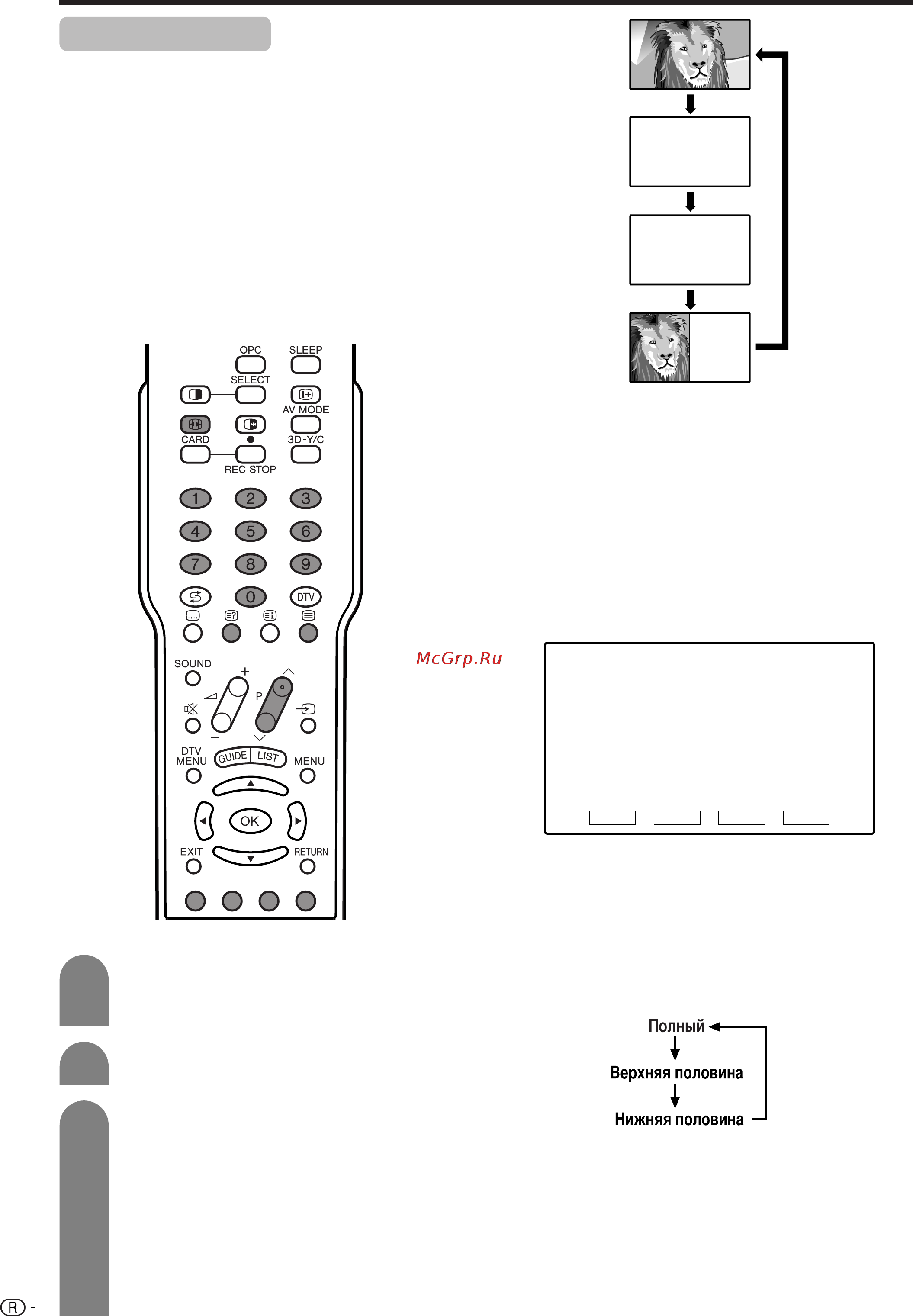 Sharp LC-45GD1E [78/91] Функция телетекста