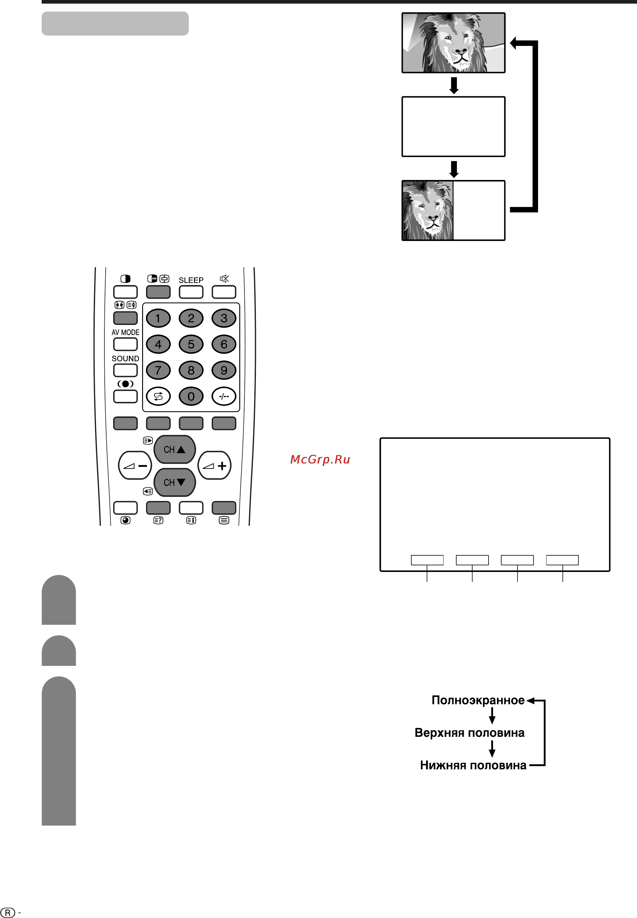 Sharp LC-37HV4E [66/78] Функция телетекста