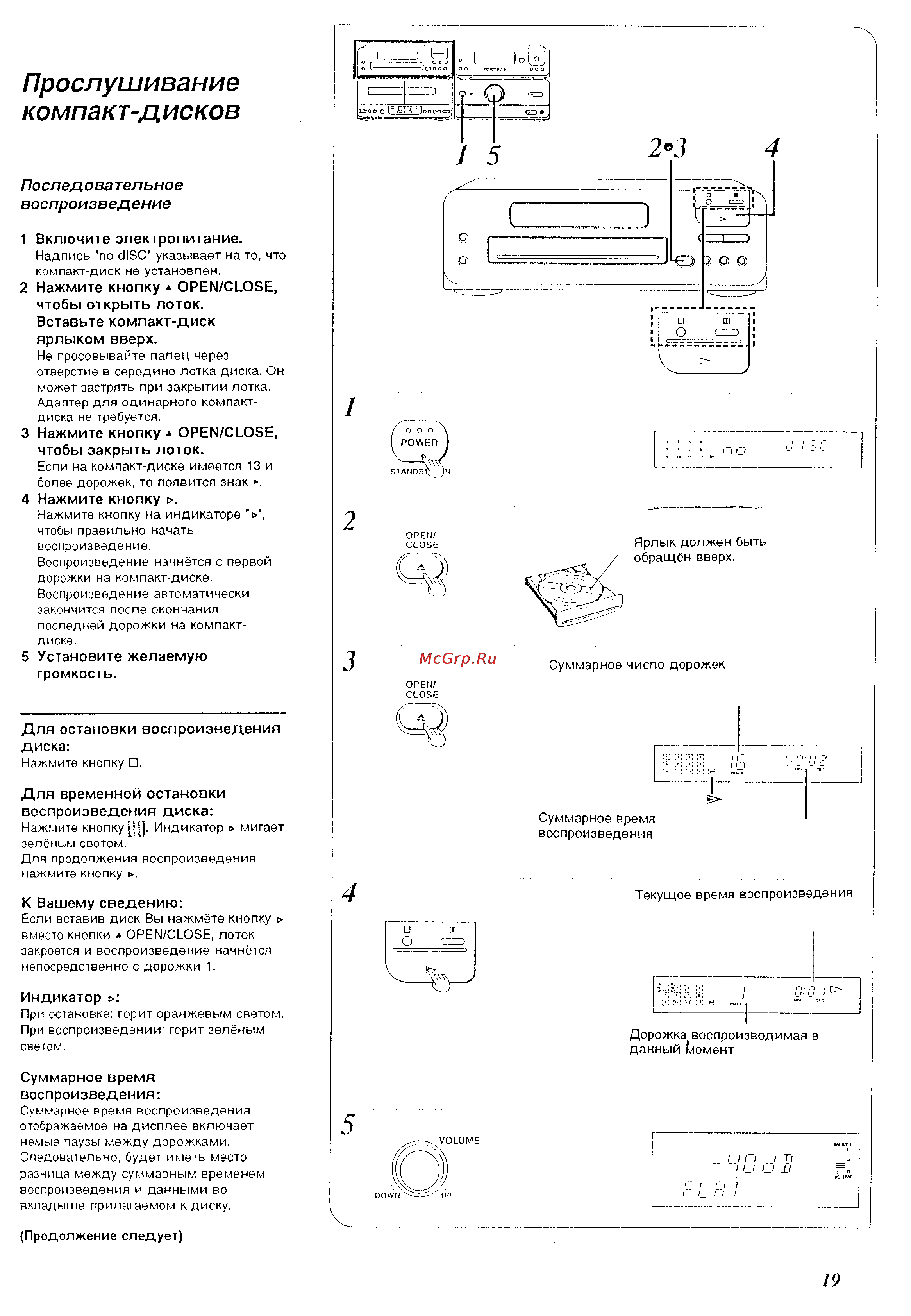 Technics SC-CH510 [19/64] Включите электропитание