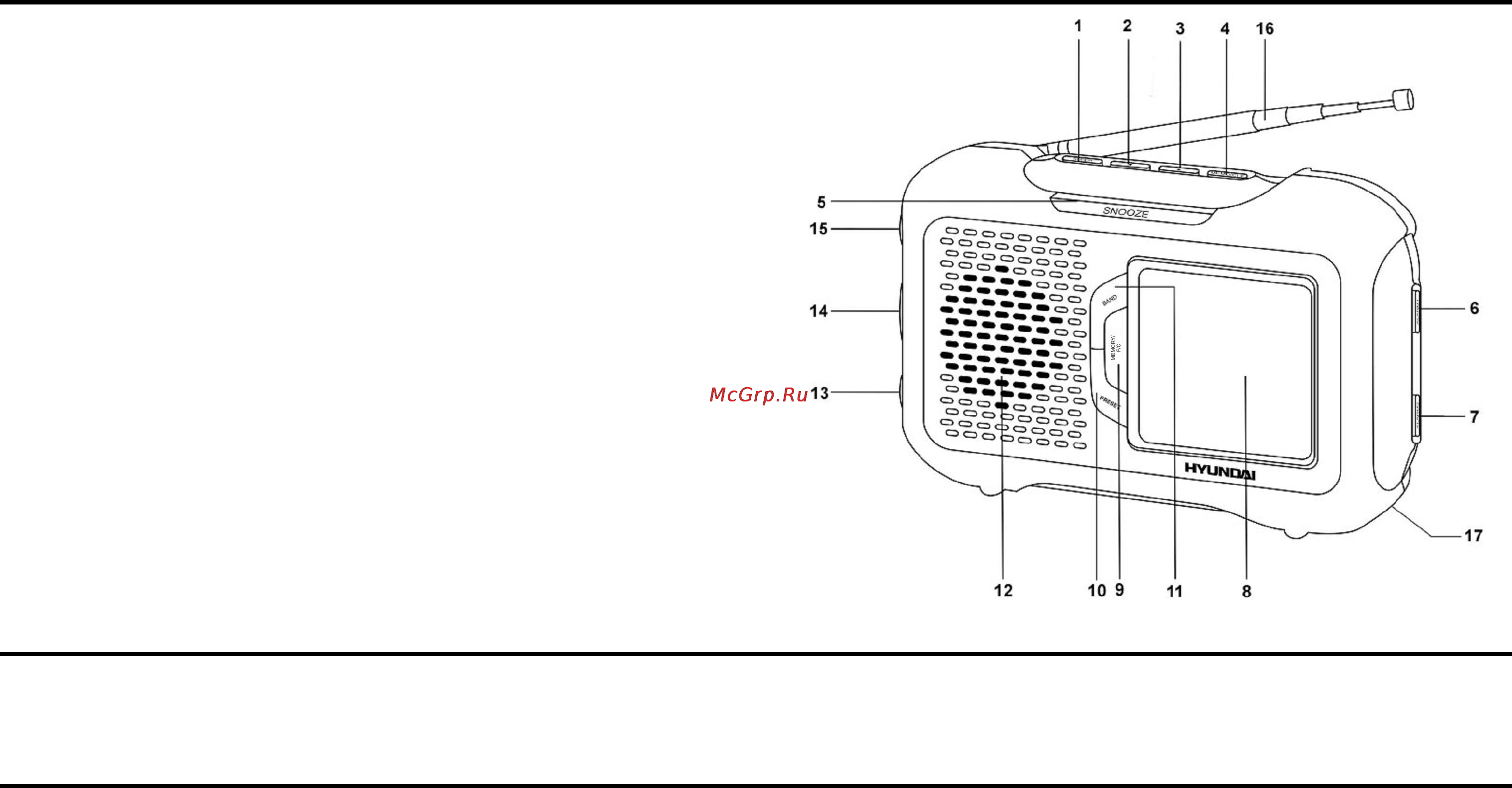 Hyundai H-1615 [2/9] Description