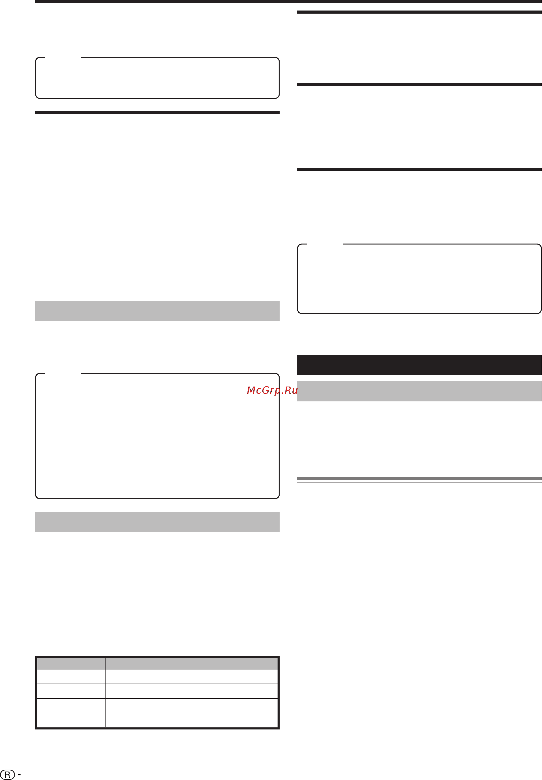 Sharp LC-32GA6E [14/28] Меню функции