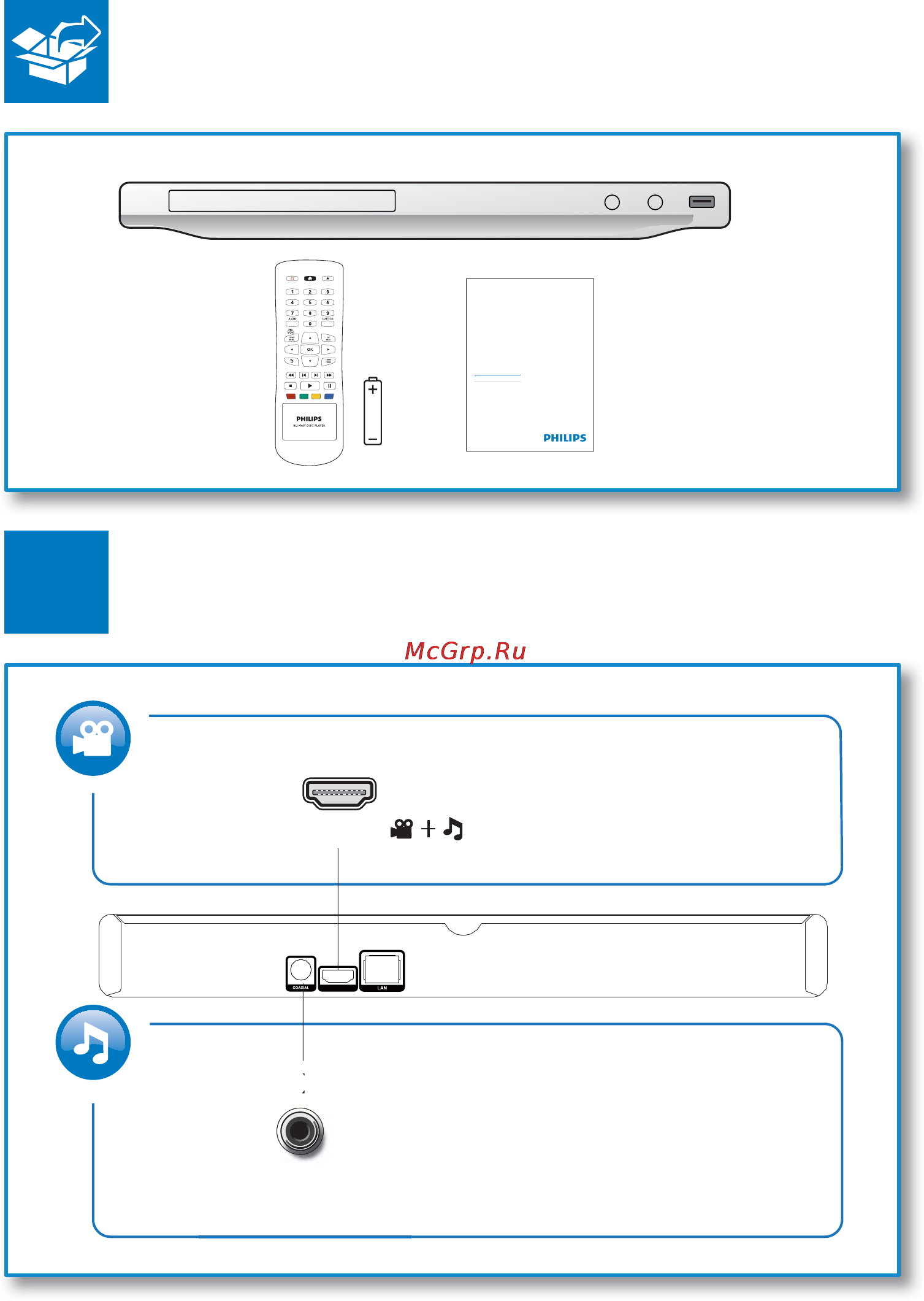 Philips BDP2600/51 Инструкция по эксплуатации онлайн [3/55] 53722
