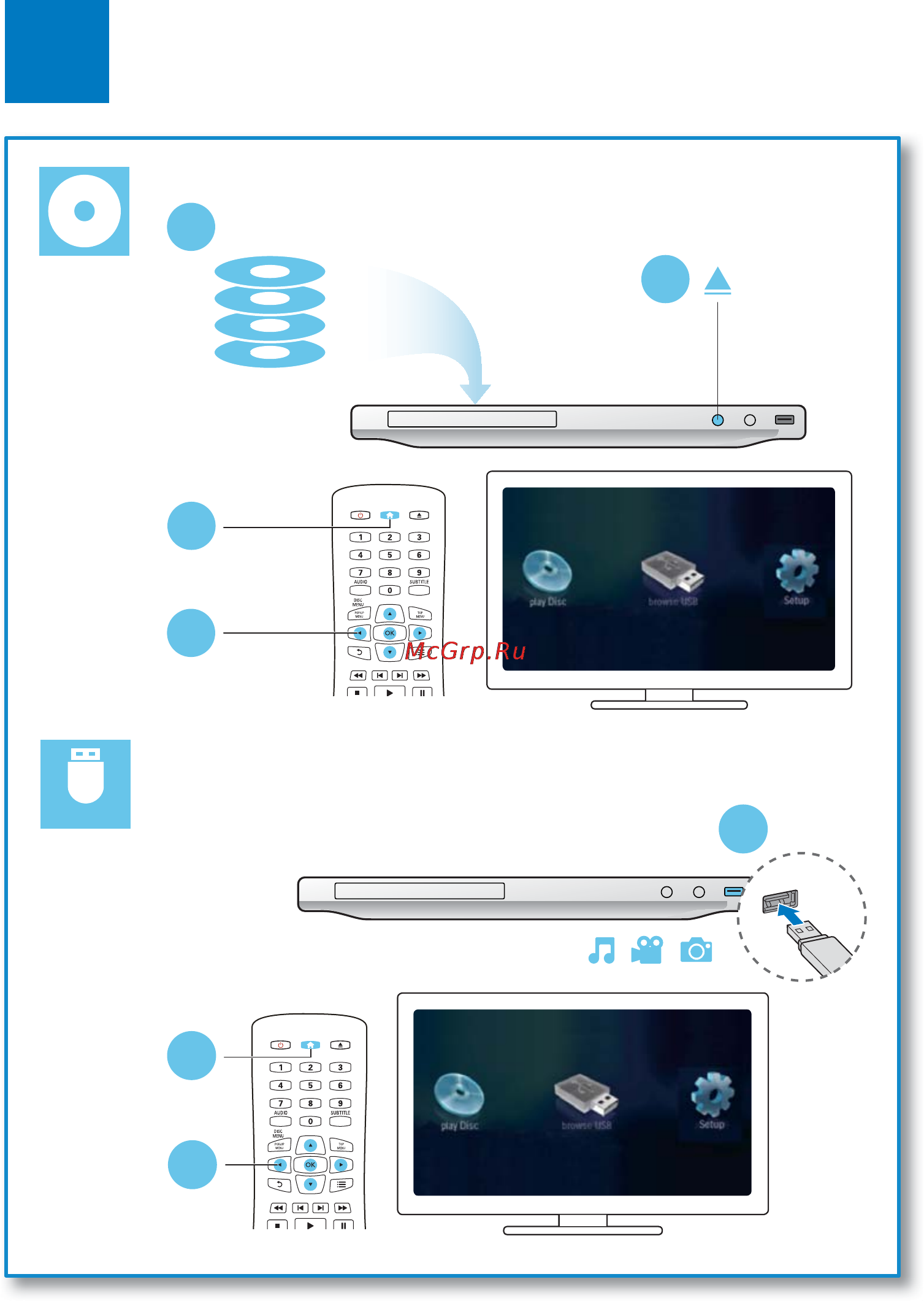 Philips BDP2600/51 Инструкция по эксплуатации онлайн [6/55] 53722