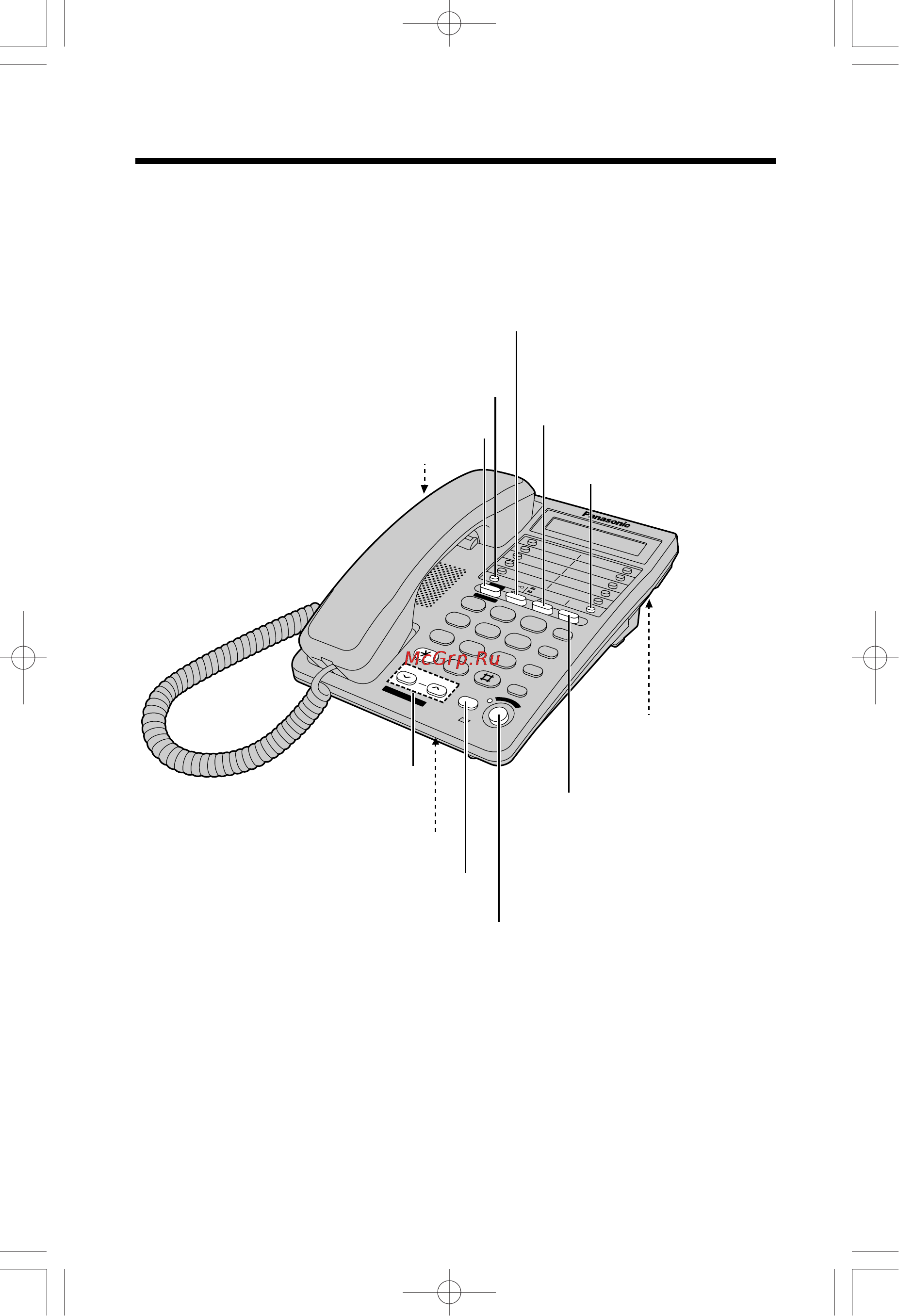 Panasonic KX-T2378JXW [4/36] Расположение органов управления