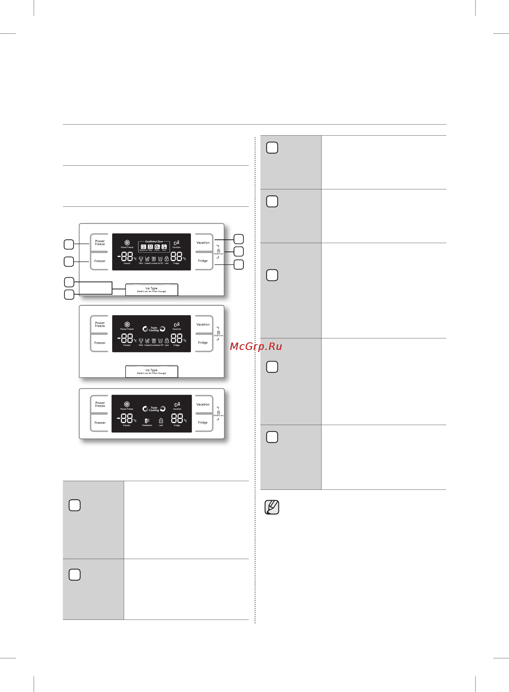 Samsung RSH5SLBG [82/120] Samsung side by side тоңазытқышын пайдалану