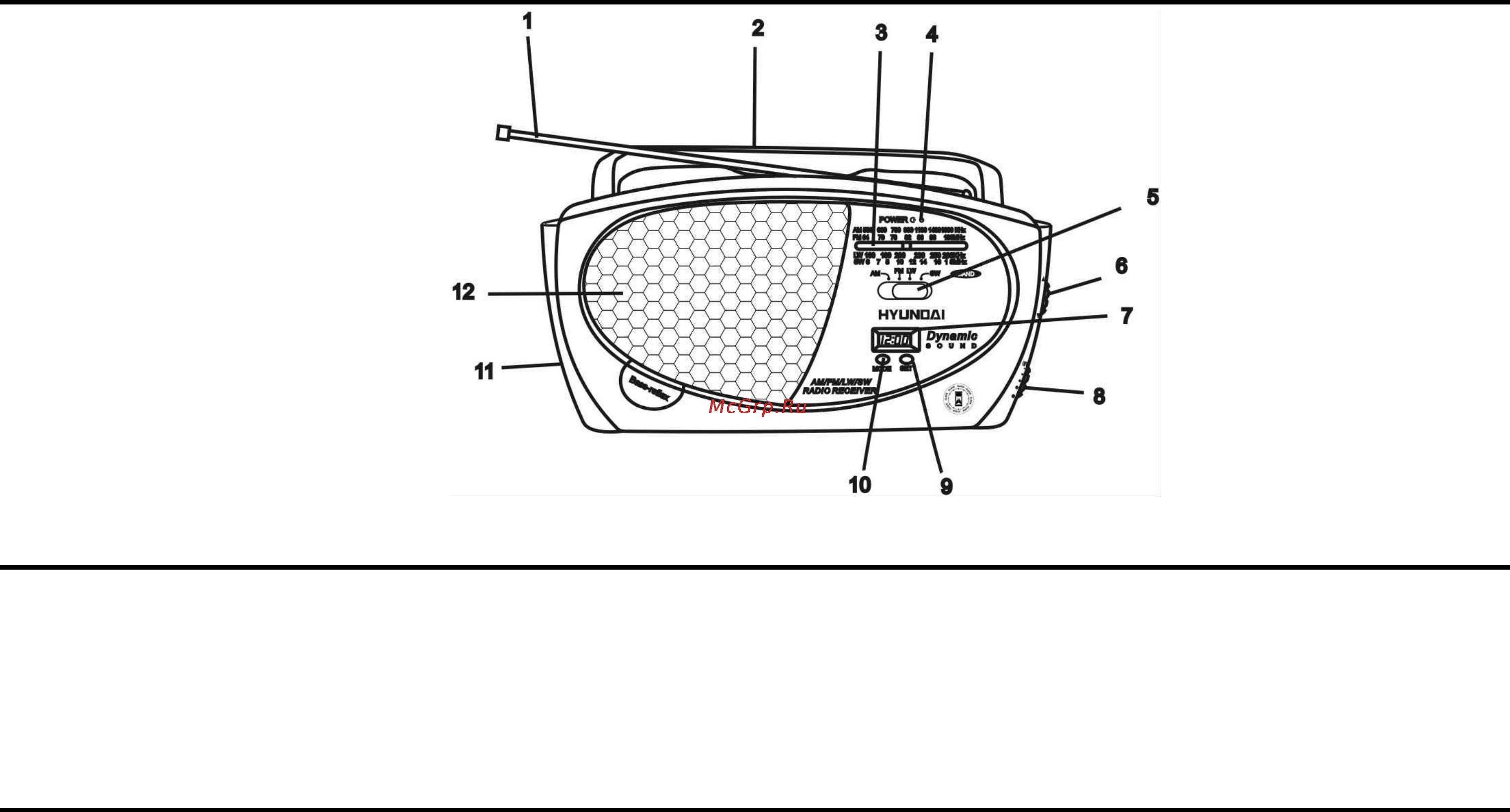 Hyundai H-1612 [2/7] Battery operation