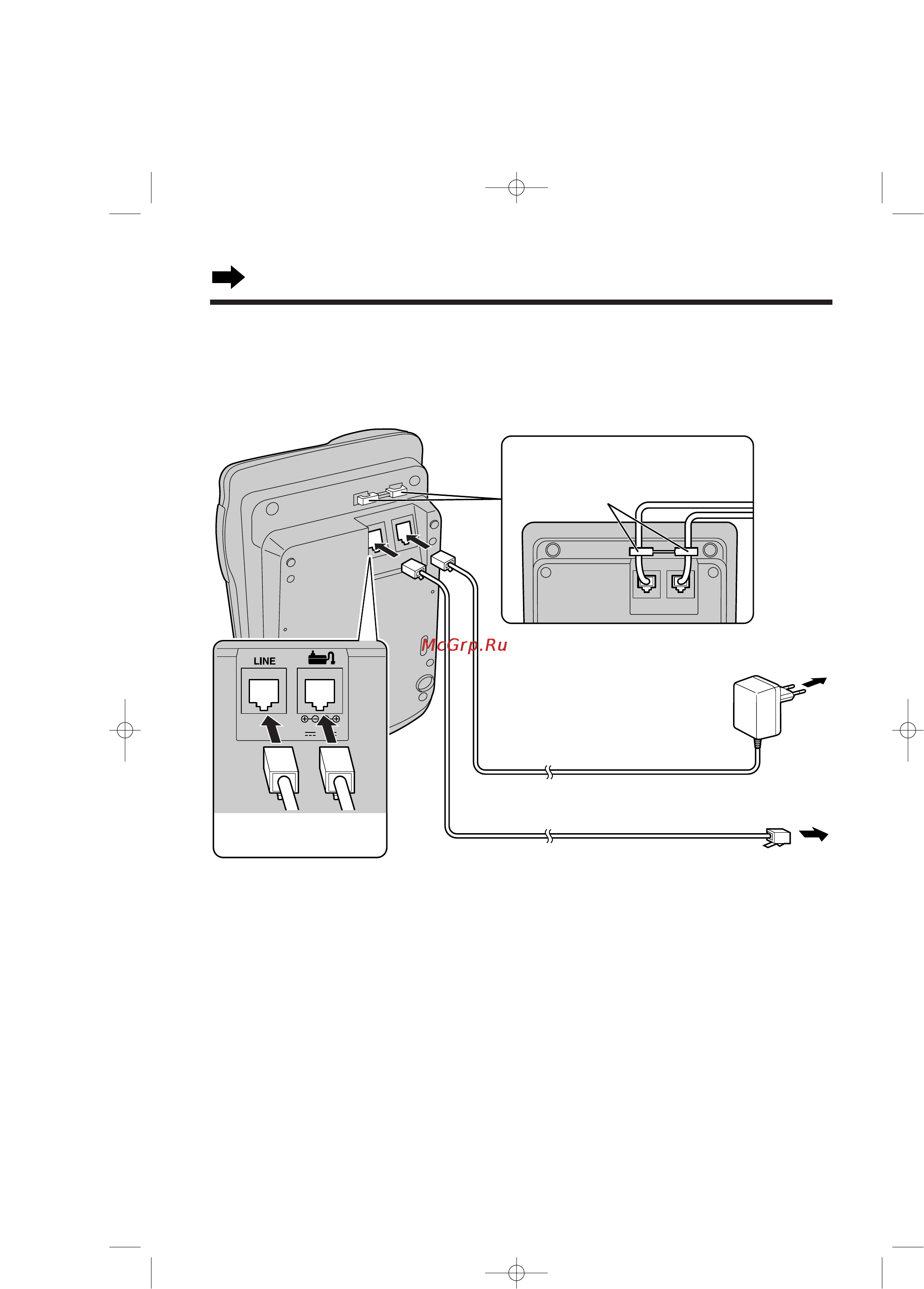 Panasonic KX-TCD958RUC [10/76] Подключения