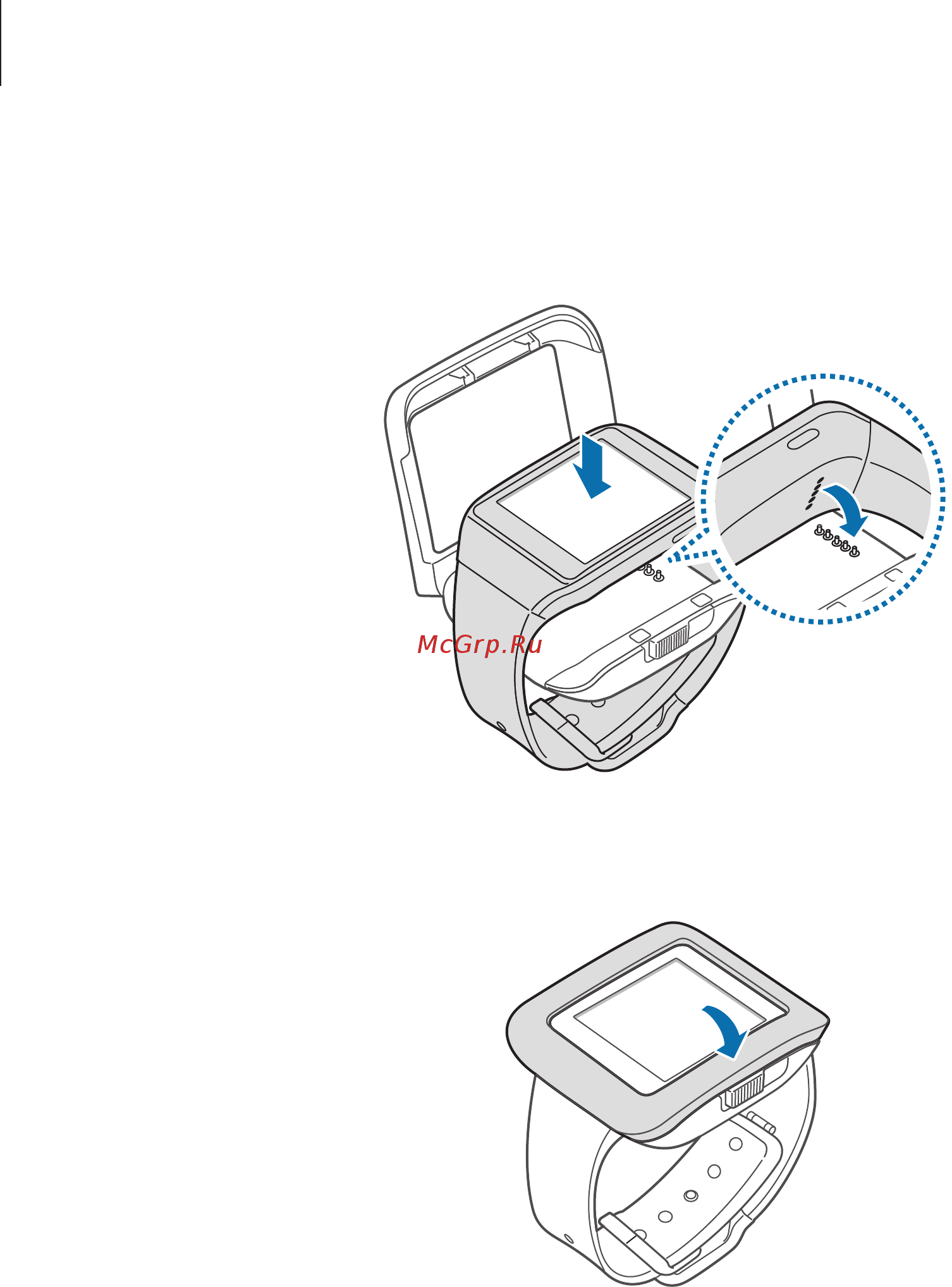 Samsung Galaxy GEAR SM-V700 White Gold [9/54] Начало работы