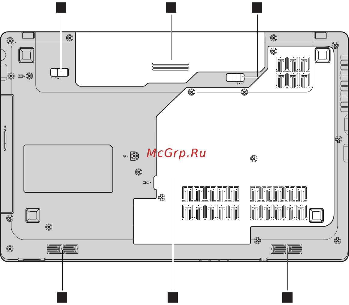 Lenovo Idea Pad G570A 59329791 [12/48] Глава 1 общий обзор компьютера