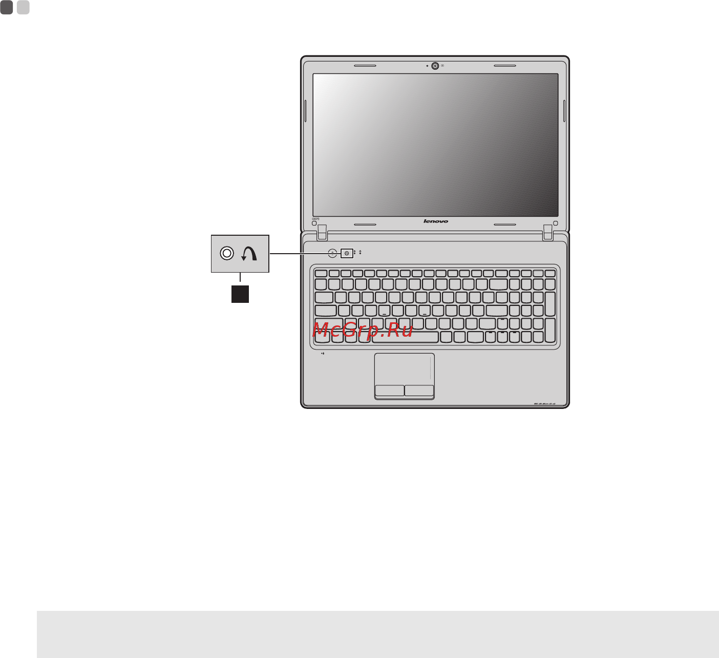 Lenovo Idea Pad G570A 59329791 [24/48] Специальные клавиши и кнопки