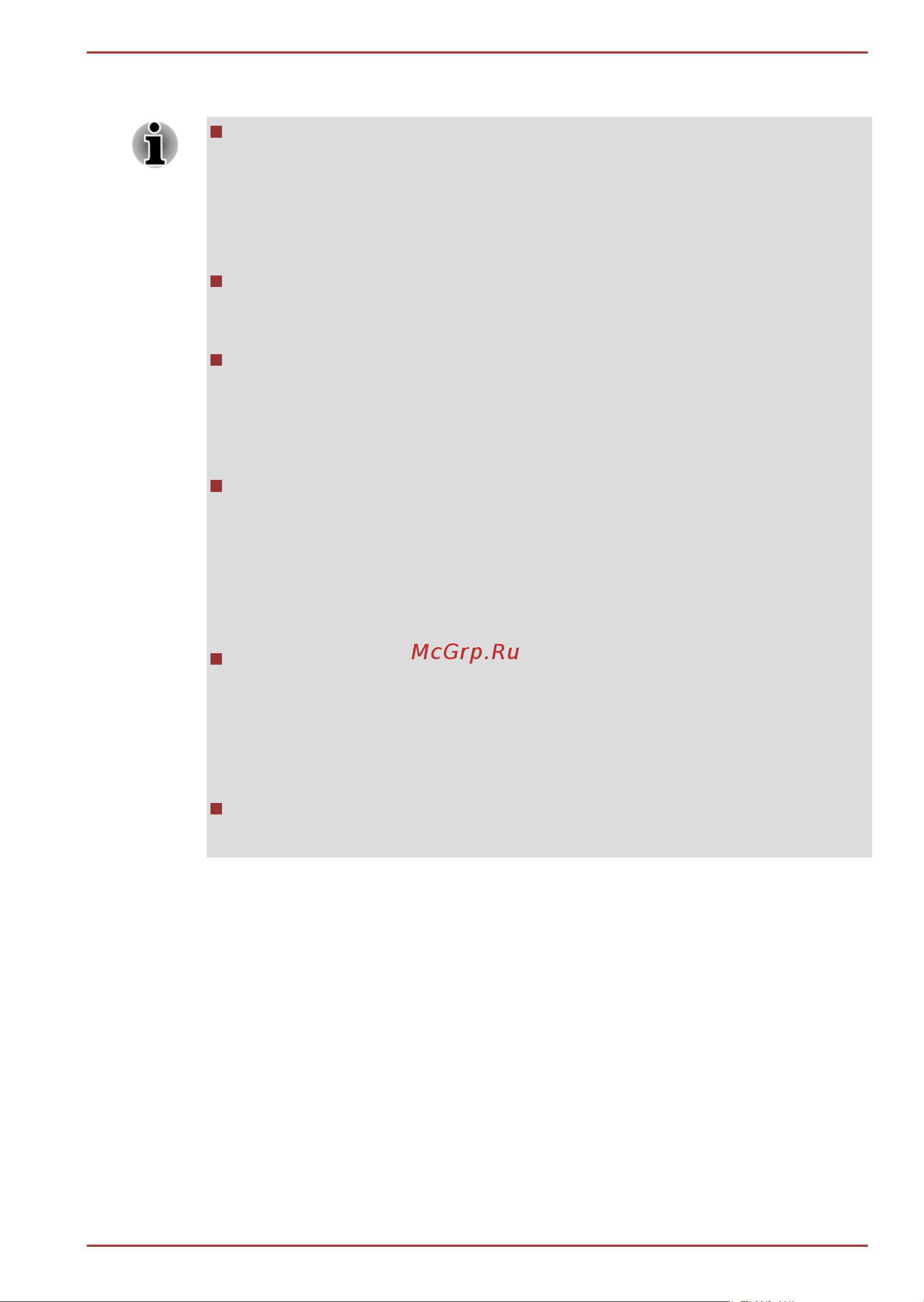 Toshiba Portege R830-126 [152/249] Отказ от ответственности