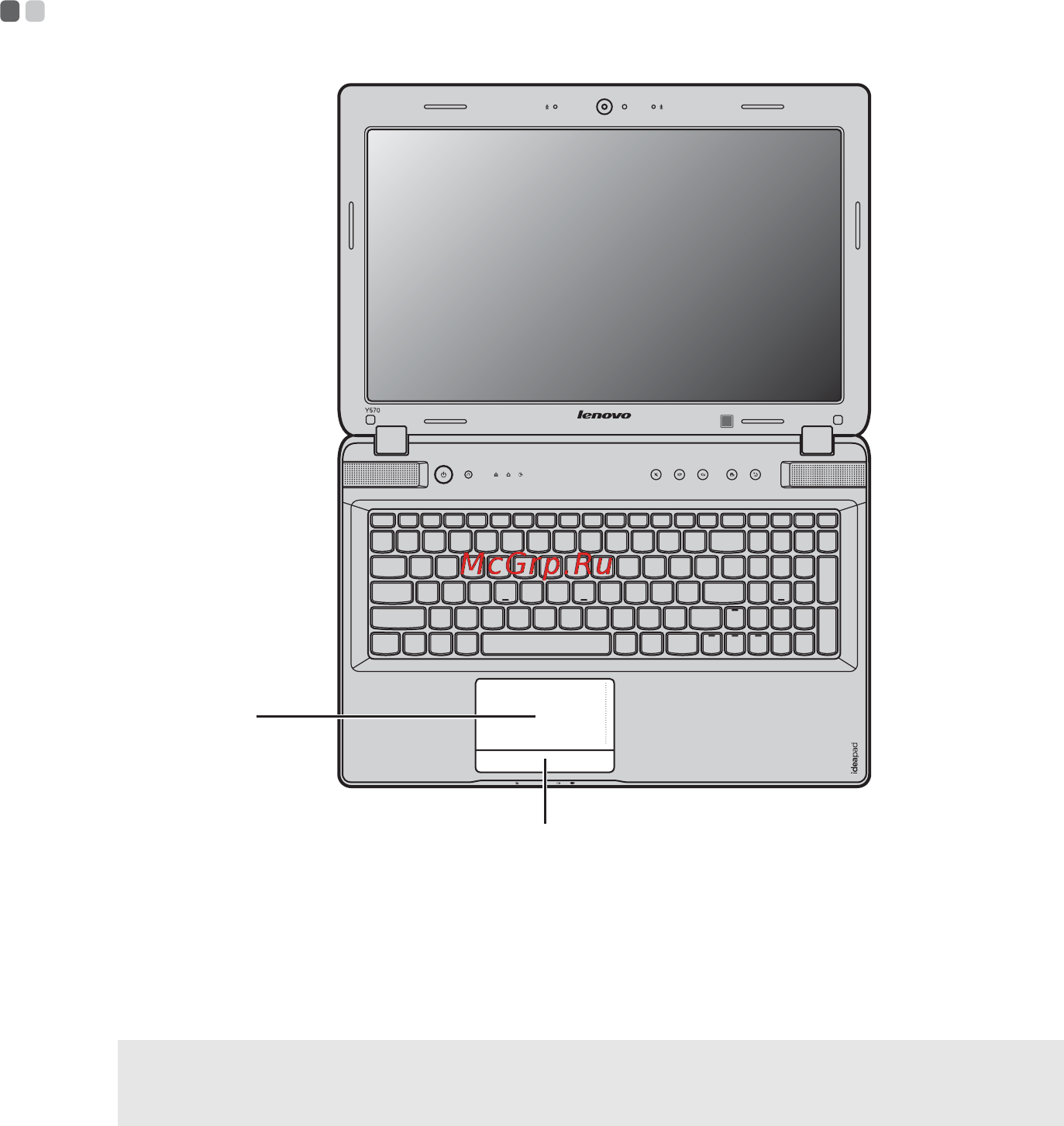 Lenovo IdeaPad Y570A1 [18/54] Использование сенсорной панели