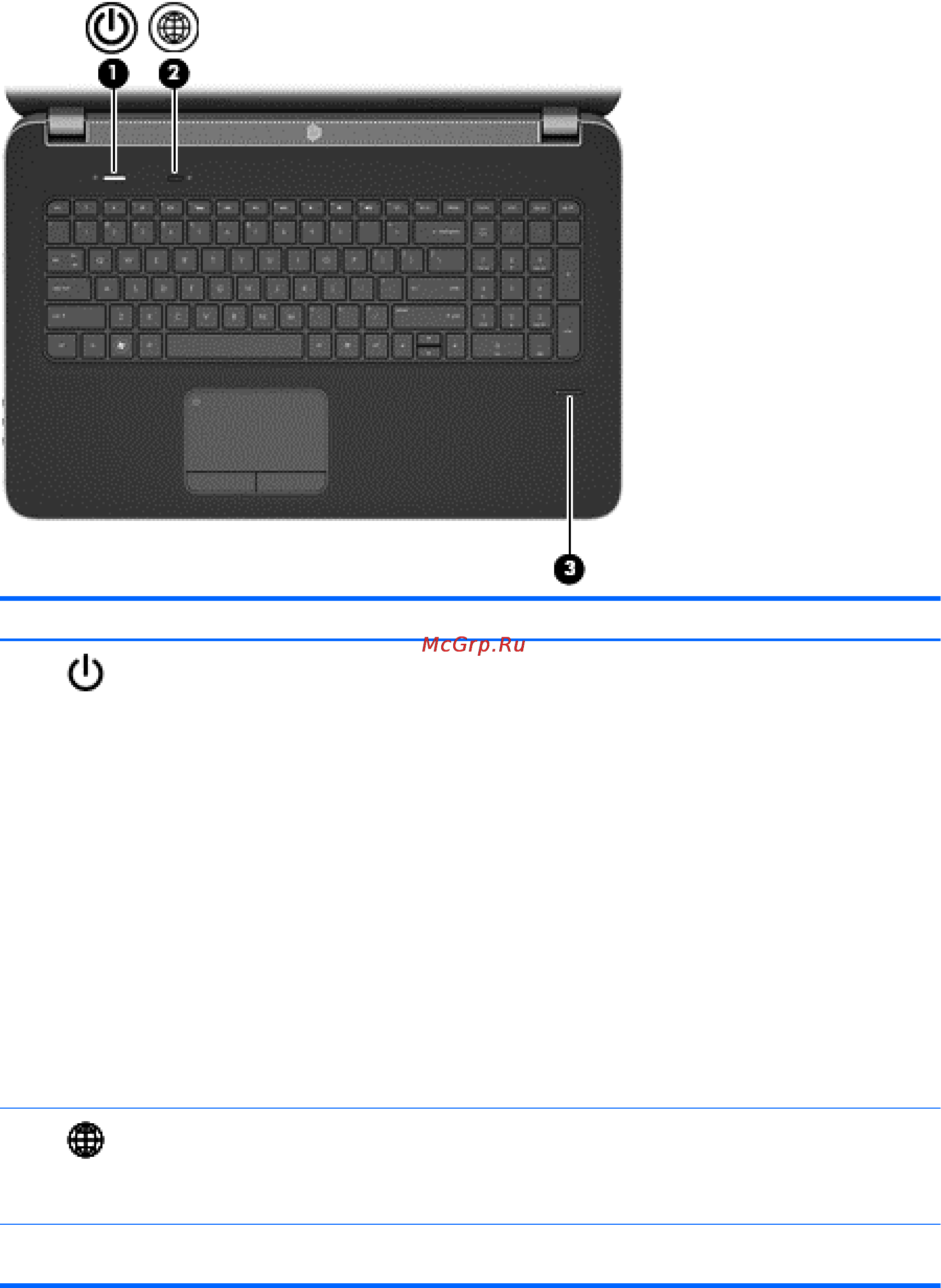HP DV7-6153er QC606EA [14/54] Кнопки