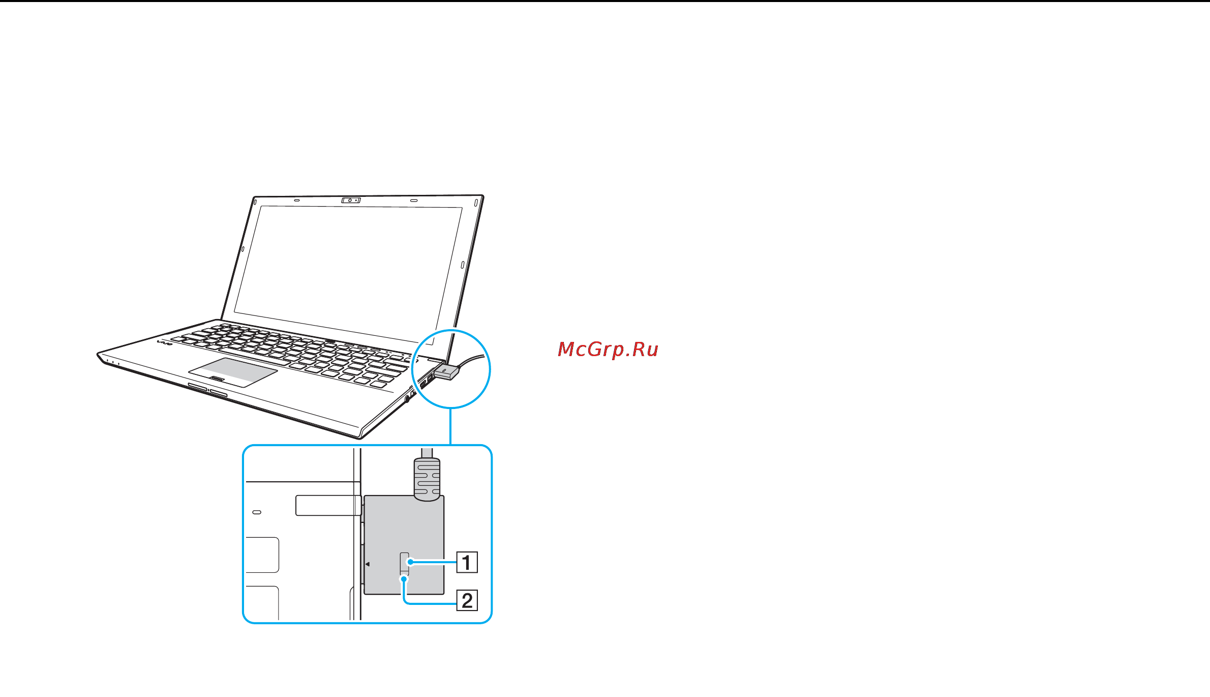 Sony VAIO VPCZ21V9E [113/209] Для отсоединения док станции от компьютера