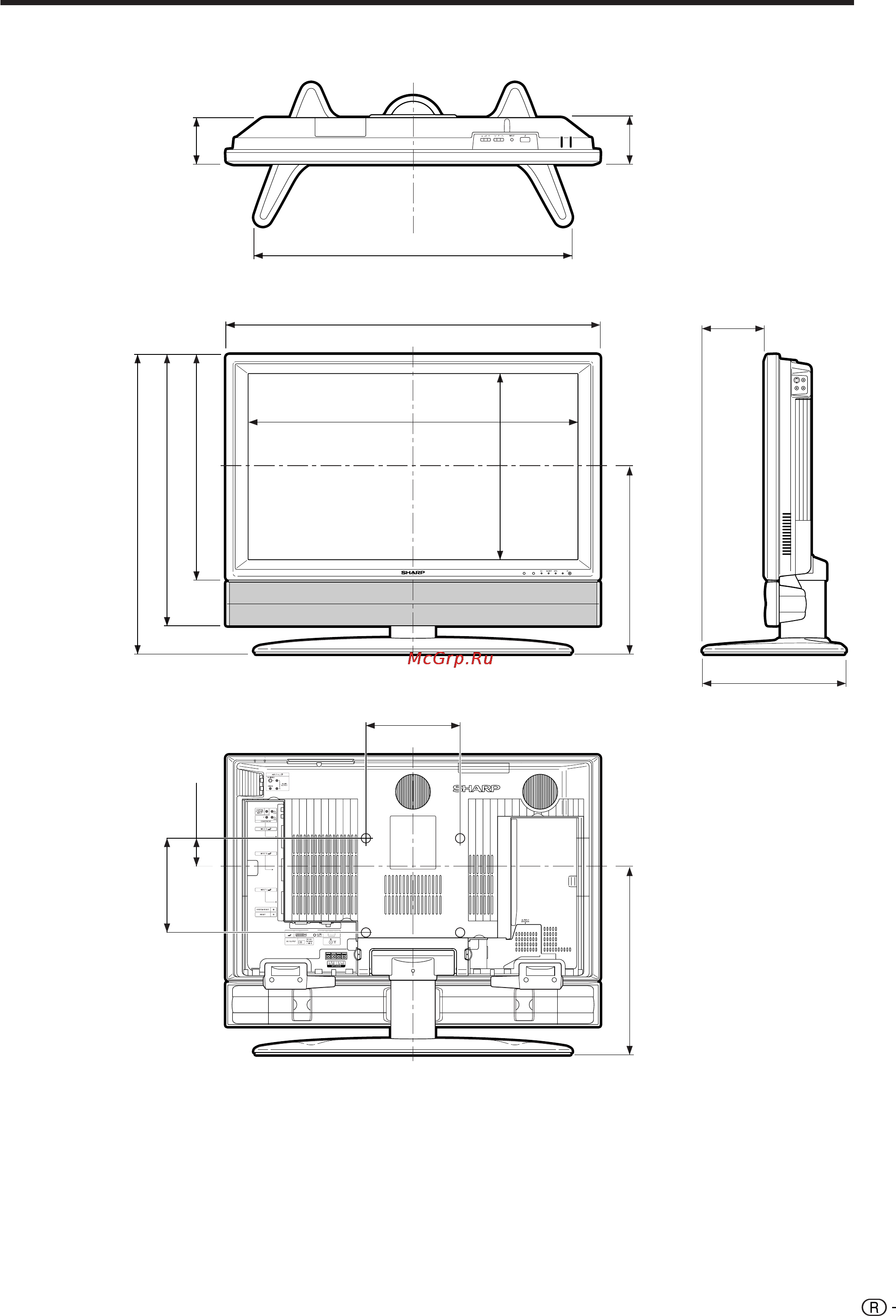 Sharp LC-32GA3E Инструкция по эксплуатации онлайн [59/61] 53990