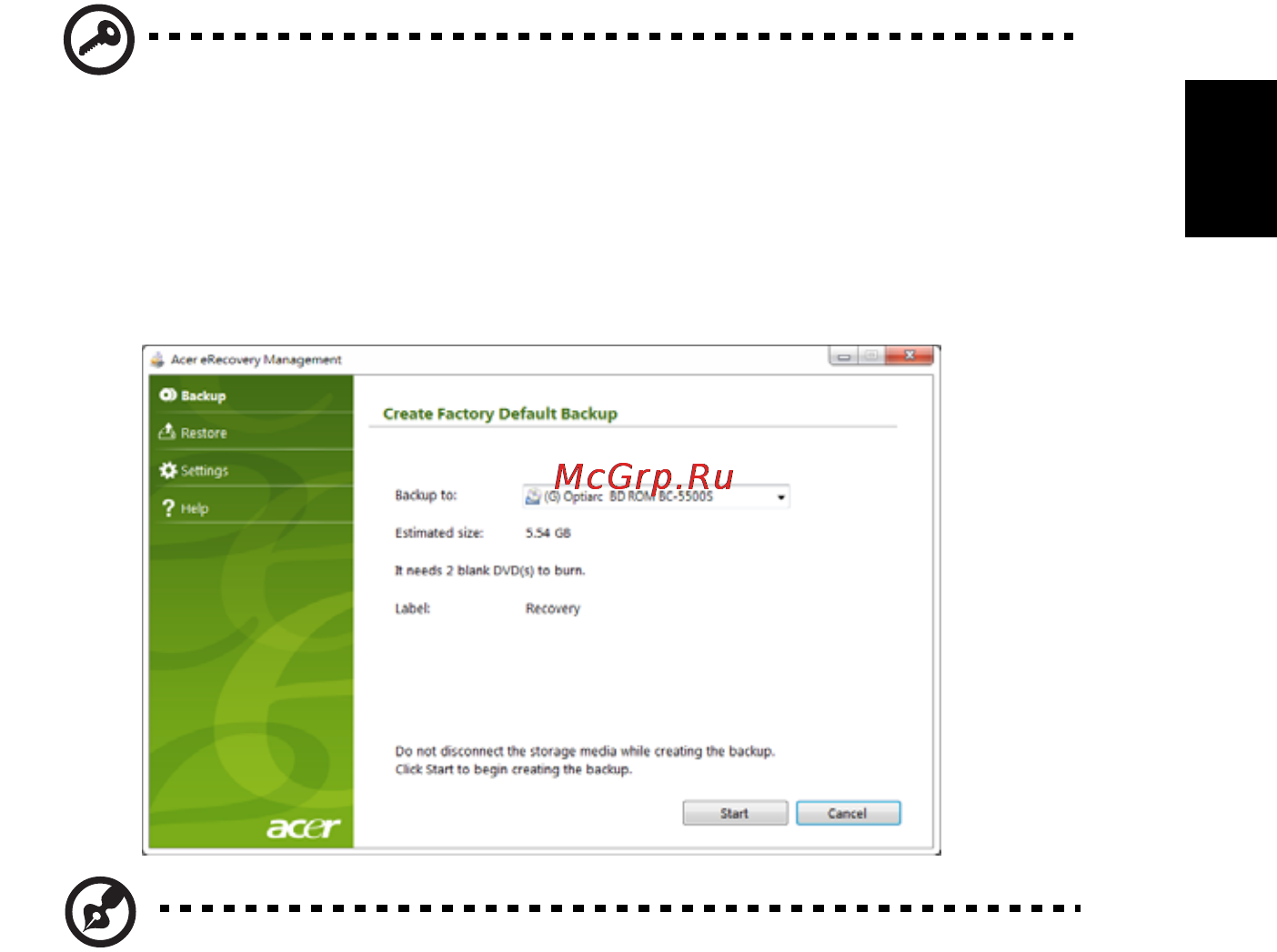 Acer AO722-C68bb [25/68] Русский
