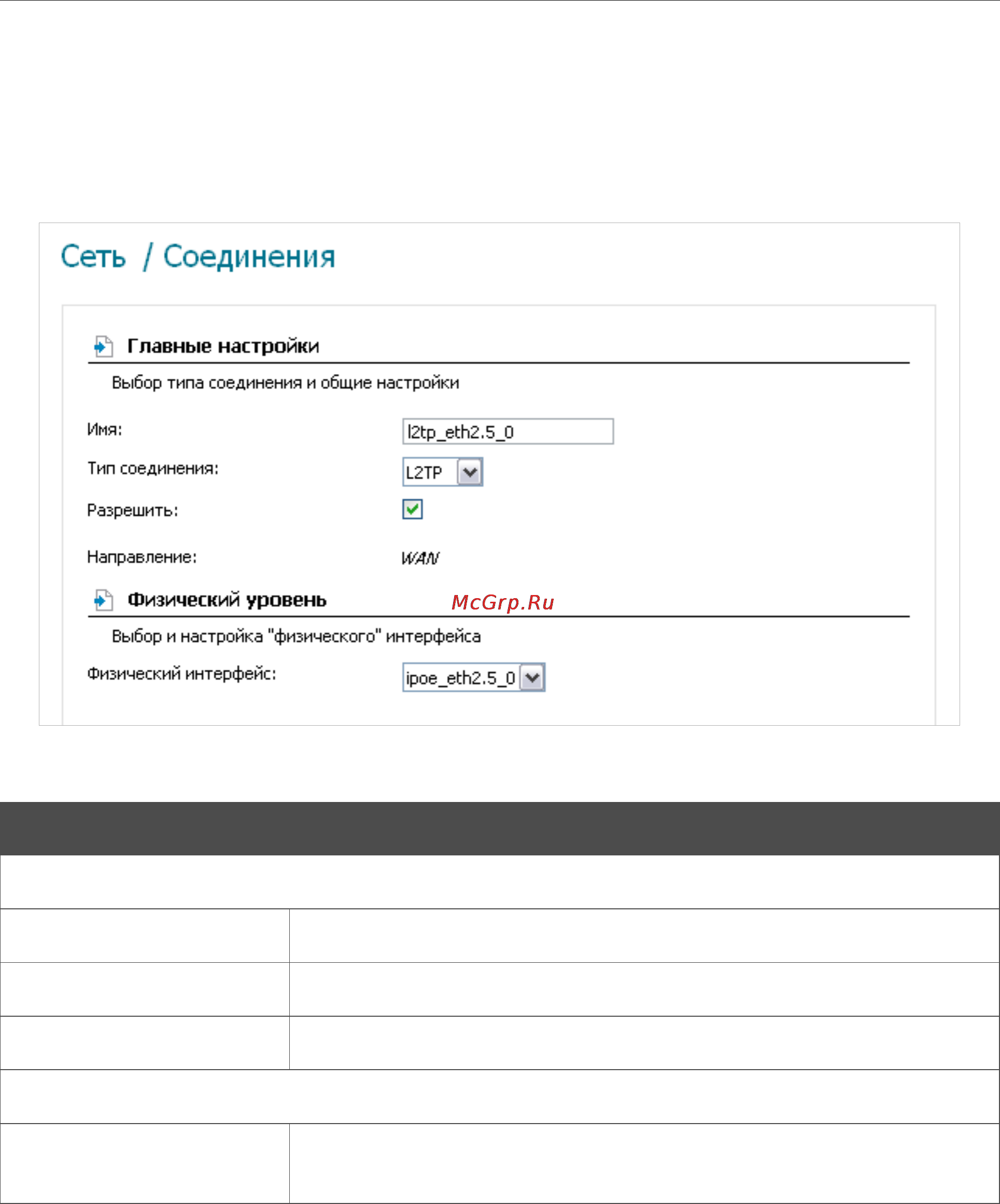 D-Link DIR-320/NRU/B1A [42/135] Wan соединение типа pptp или l2tp
