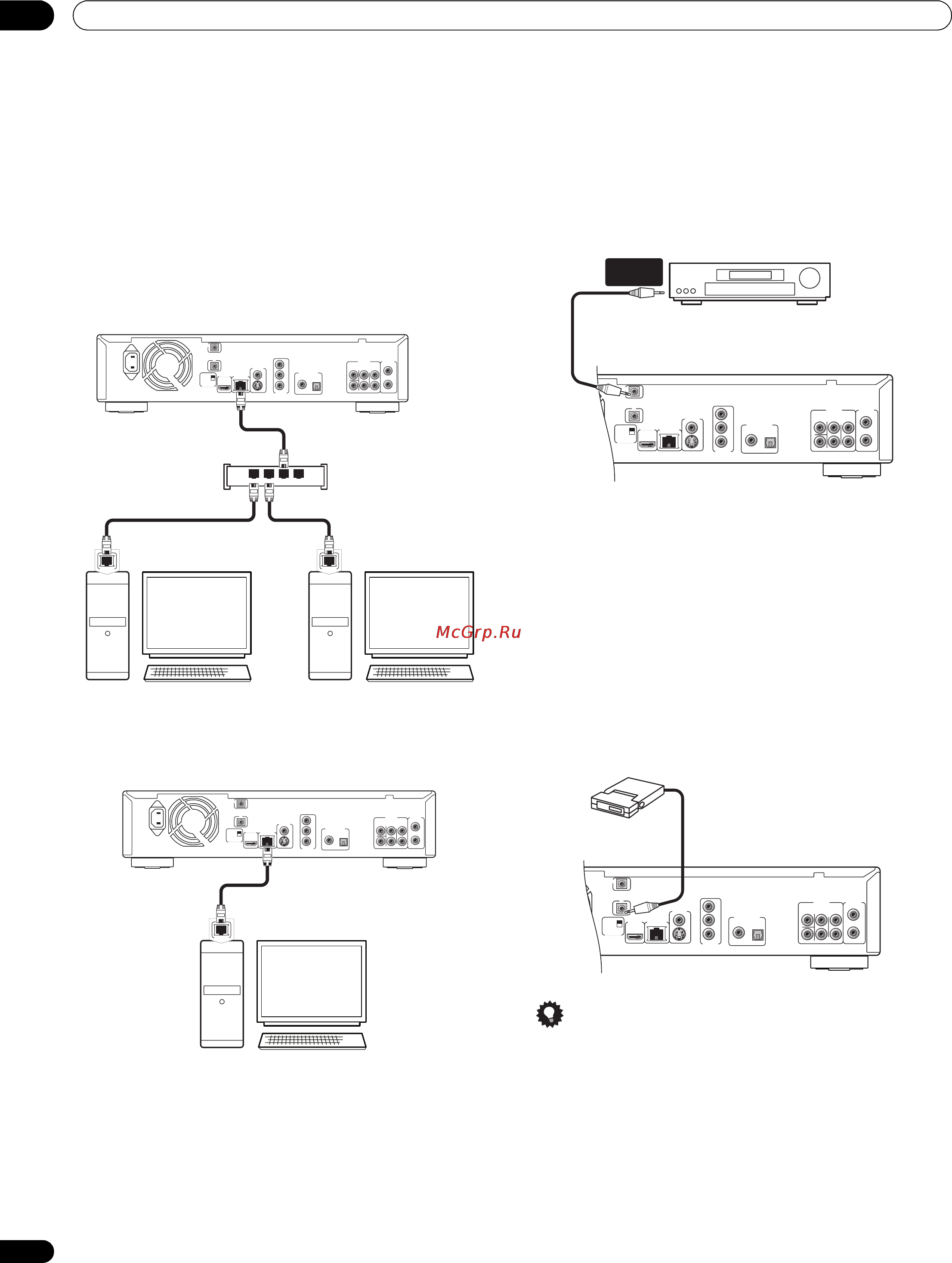 Pioneer BDP-LX70 [14/64] Сетевое соединение