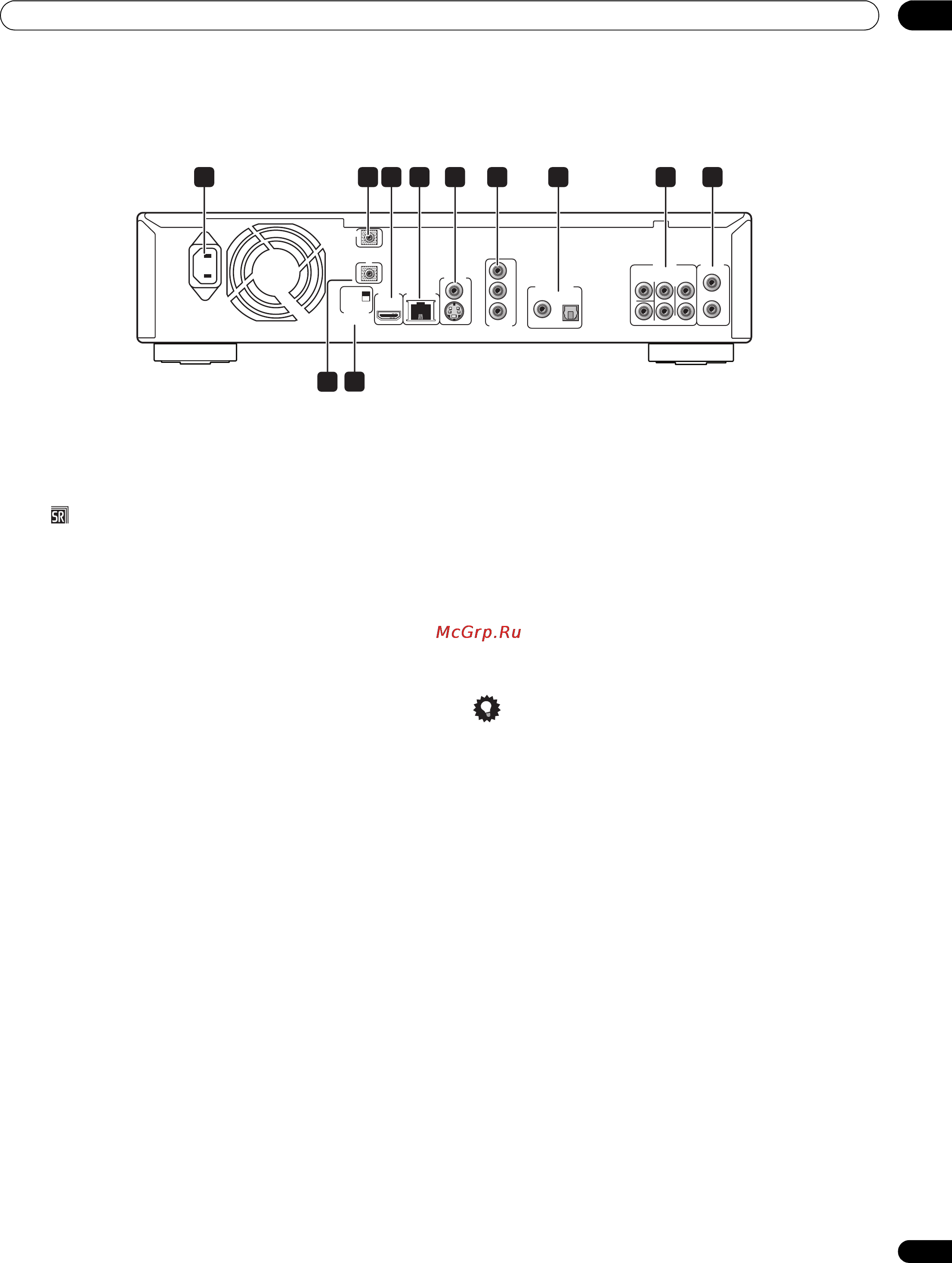 Pioneer BDP-LX70 [9/64] Подключение