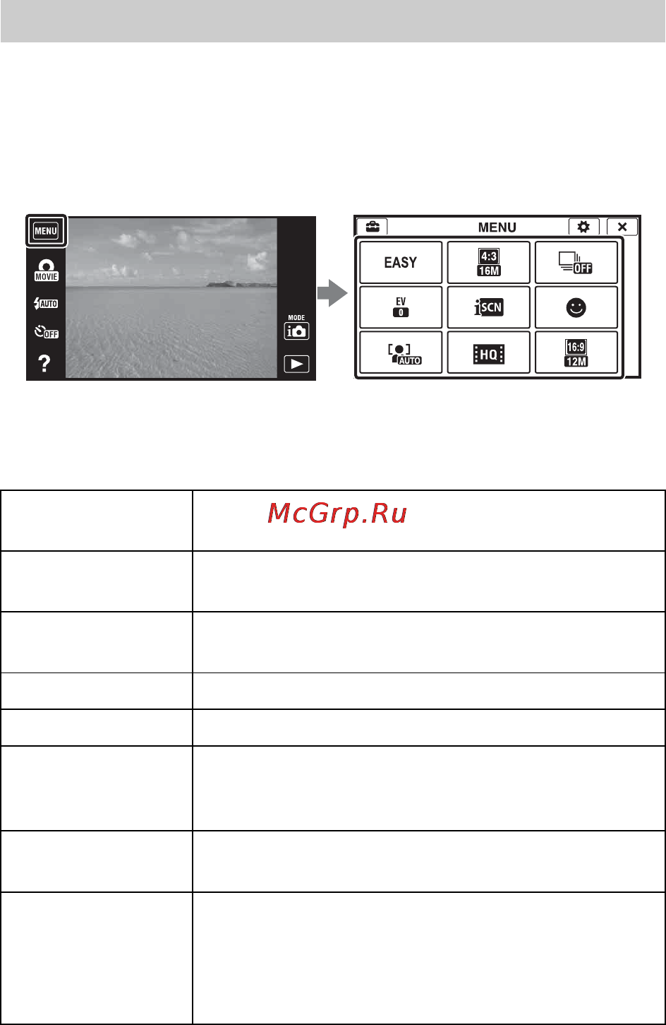 Sony WX30 Black [44/84] Введение в другие функции