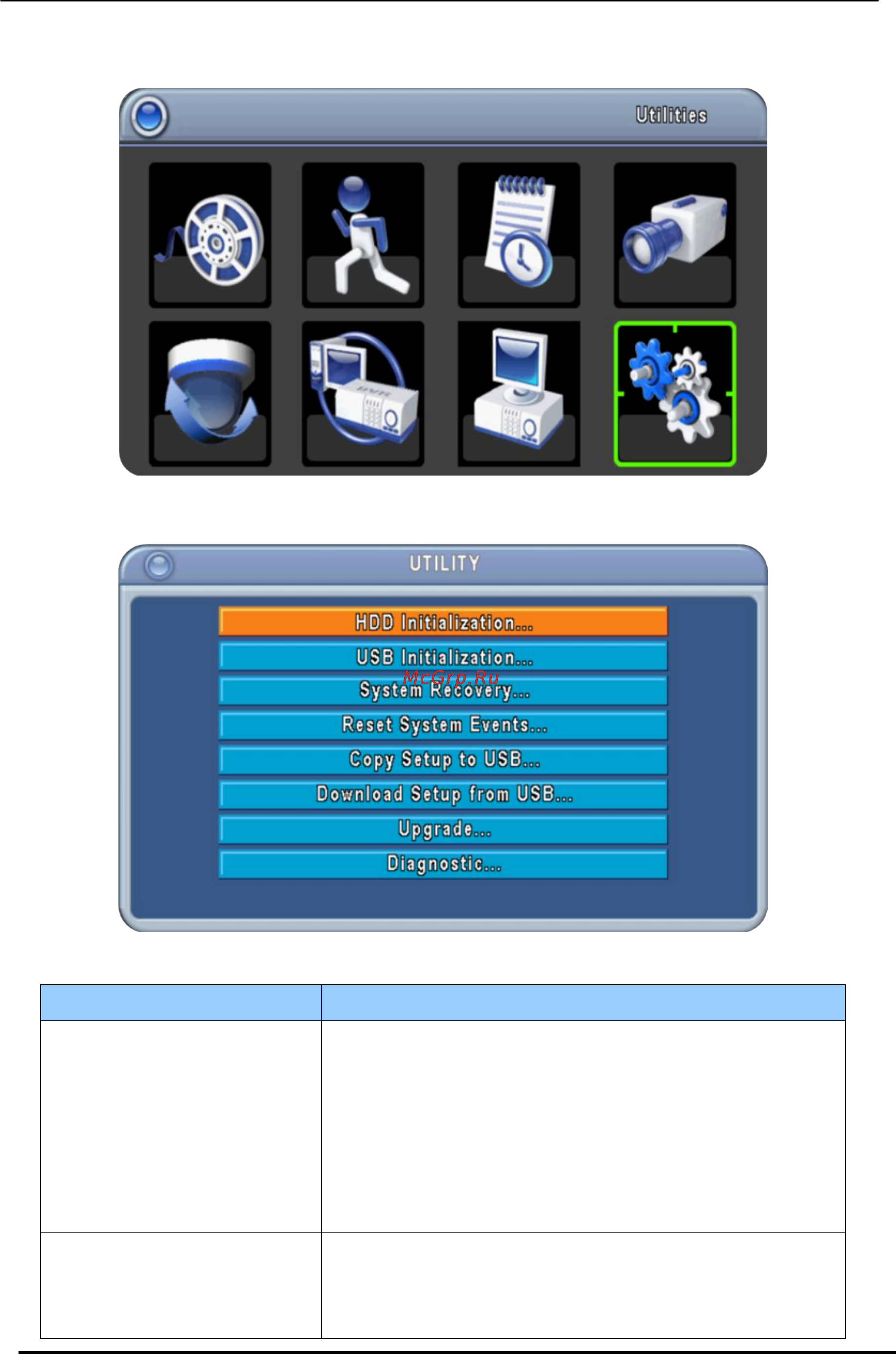 Pinetron PDR-XM2000 [42/49] Utilities утилиты