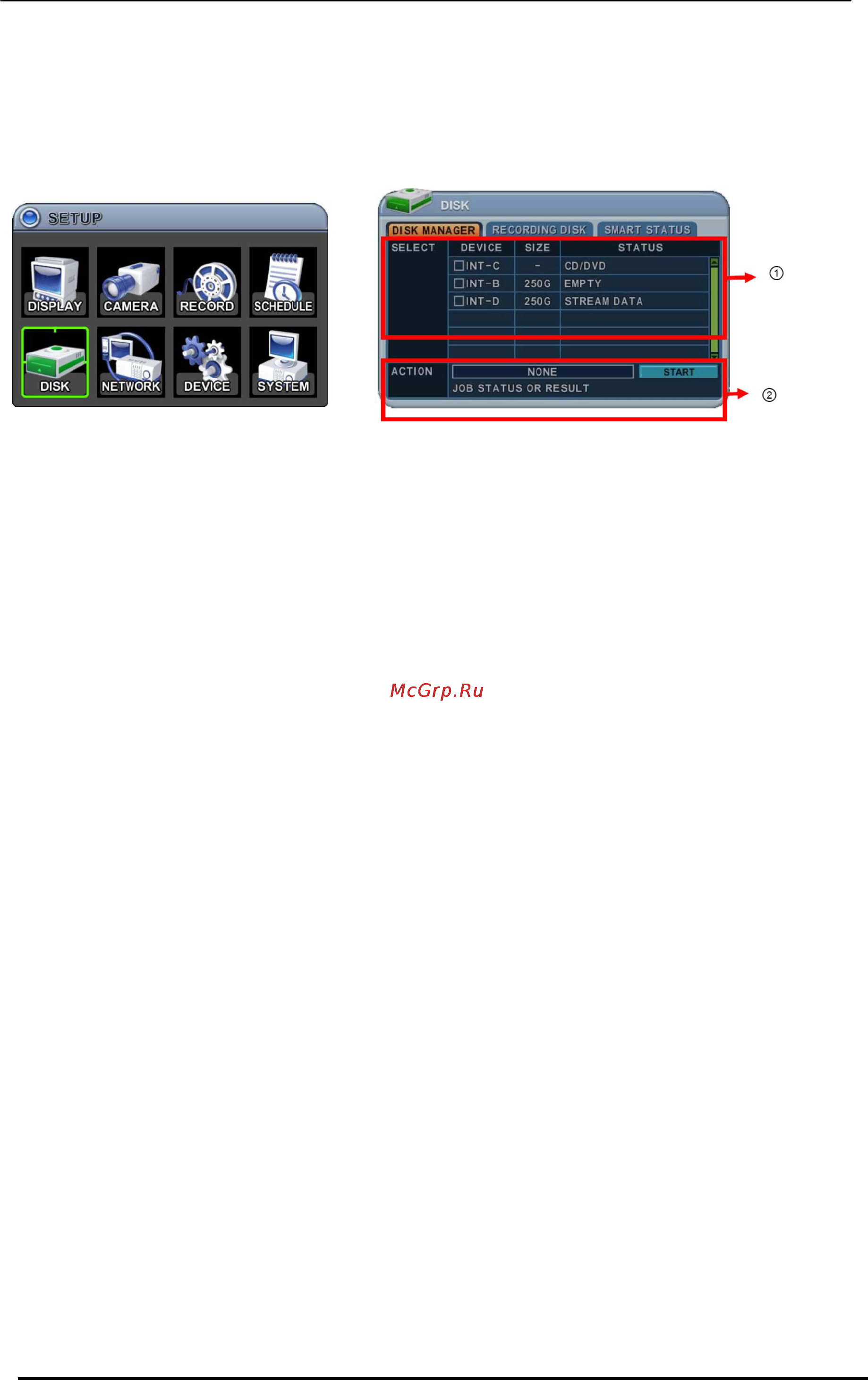 Pinetron PDR-XM3116 Plus [44/86] Disk manager программа управления дисками