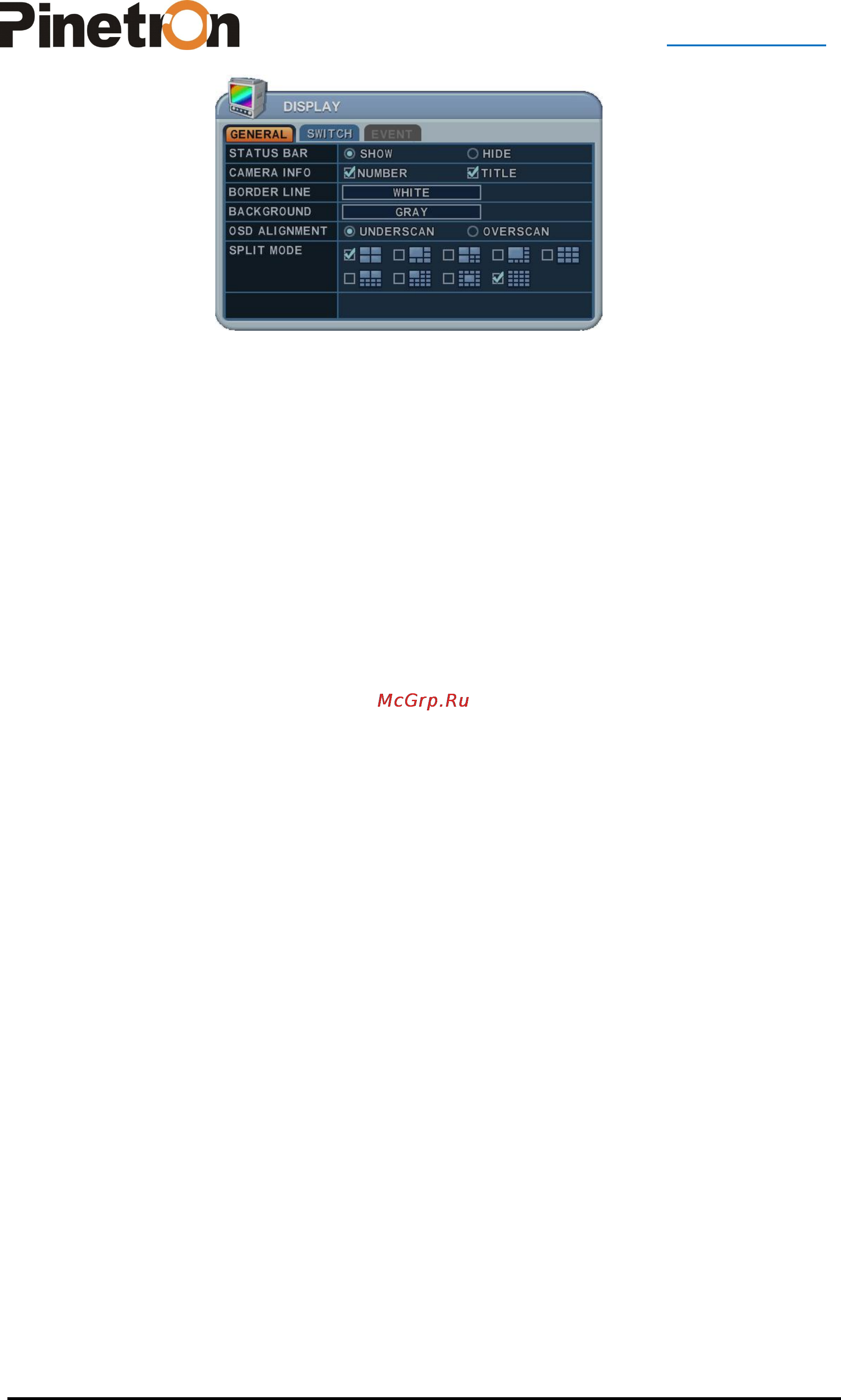 Pinetron PDR-XM4000 [30/89] Www pinetron ru
