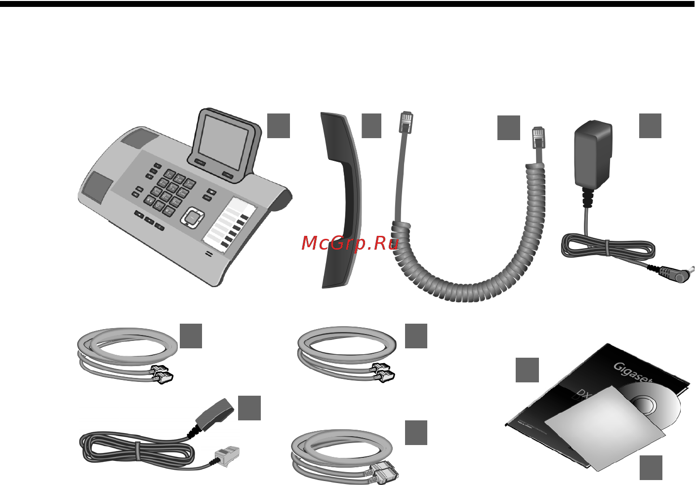 Gigaset DX800 A [12/217] Первые шаги